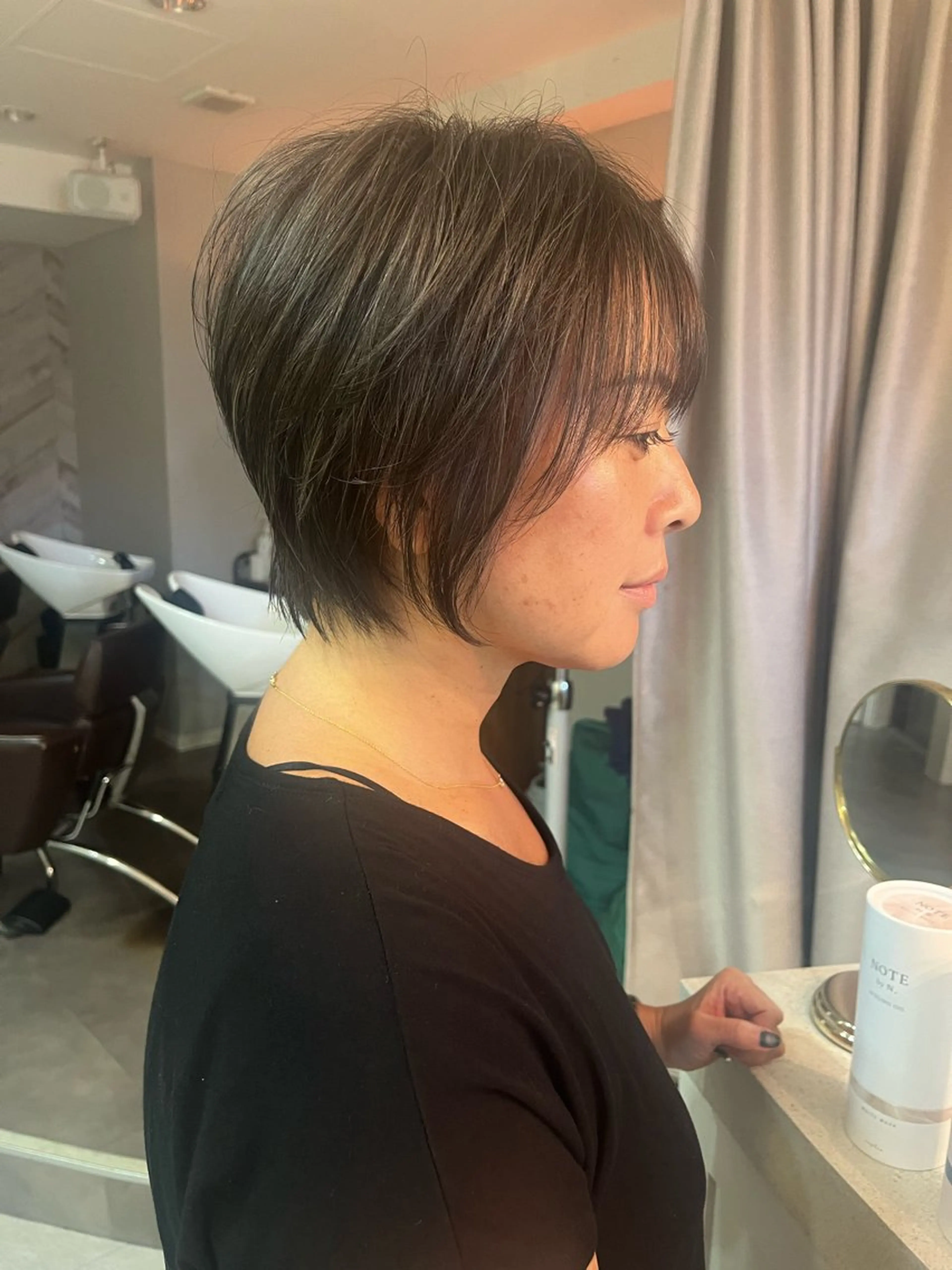 ショート カット ヘアカラー トリートメント emiwo石川町店所属・秋成 慶多のヘアスタイル