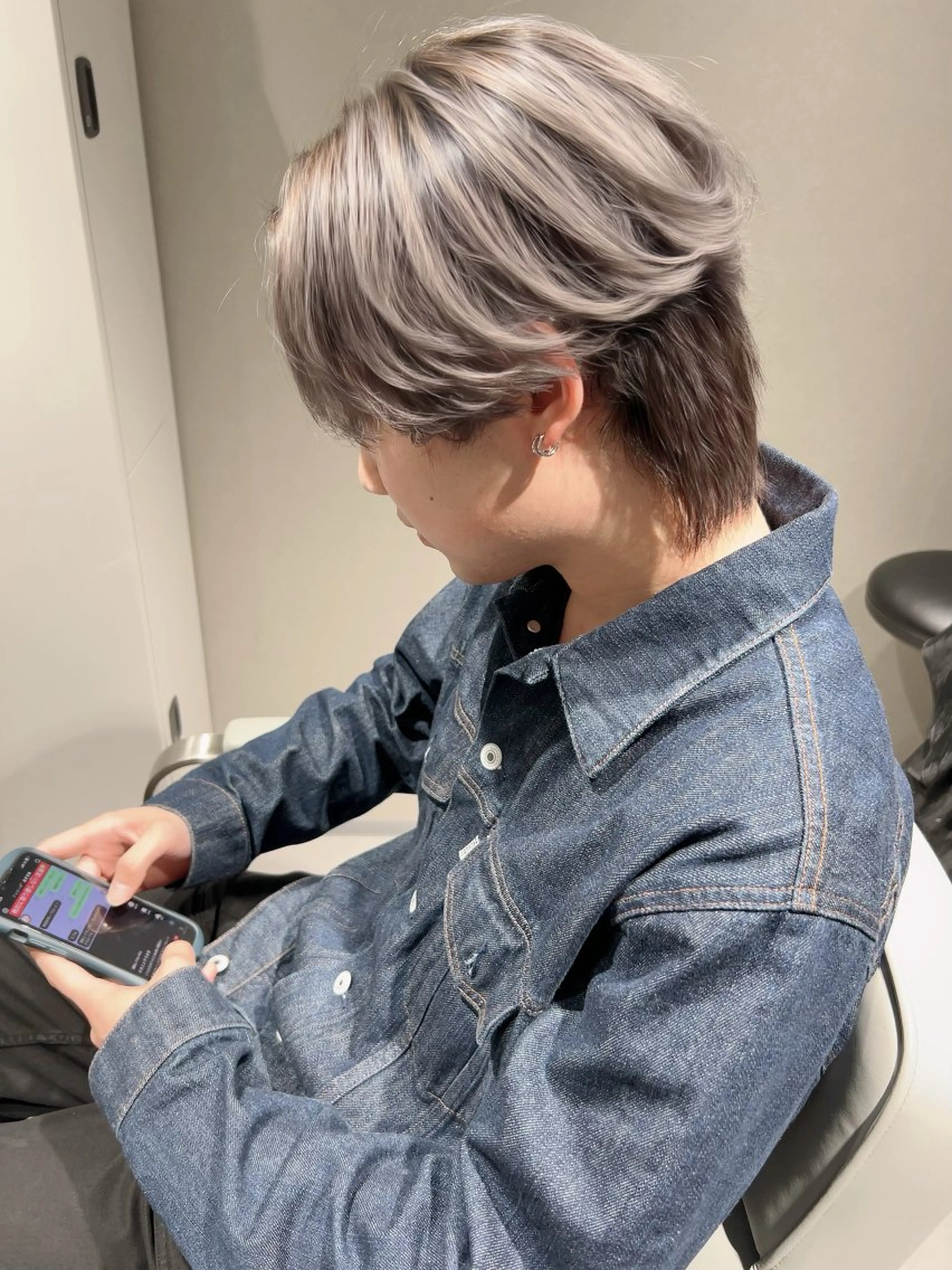 《⚡️垢抜け間違いなし？！⚡️》🖤メンズカット＋スタイリング🖤の写真