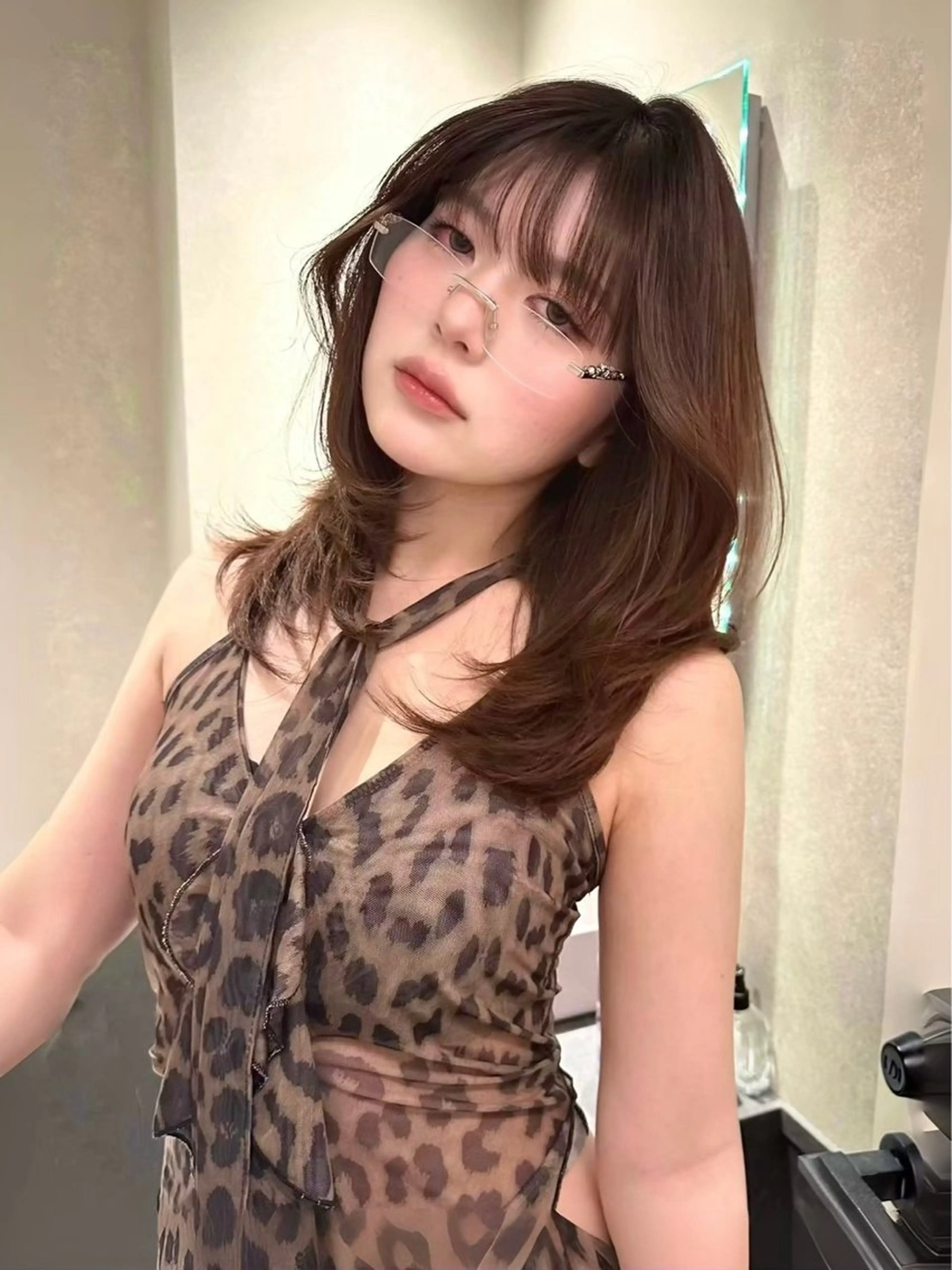 カラー ヘアカラー ハッシュレイヤー/ ブラウン系🥨セナのヘアスタイル