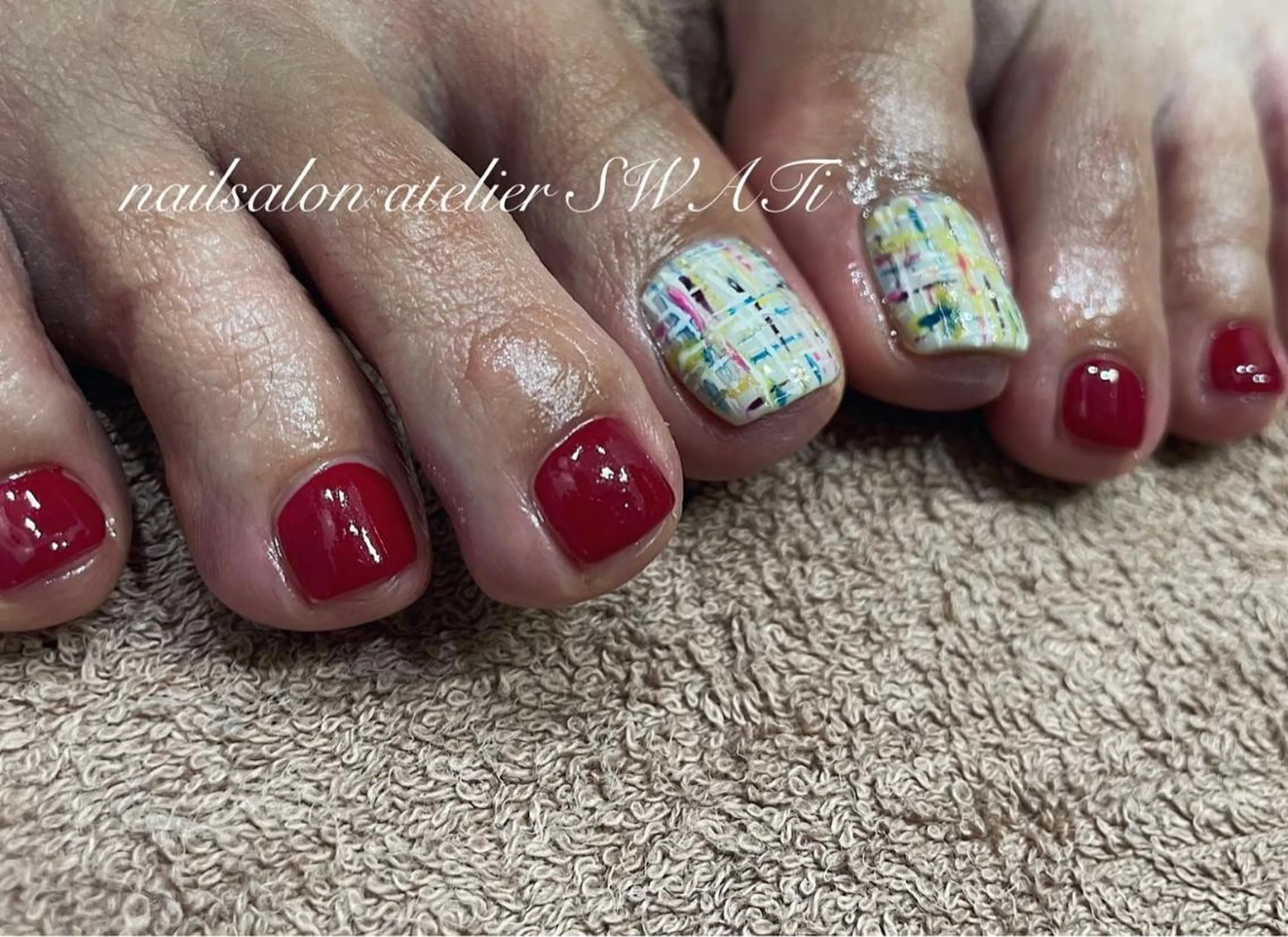 ネイル ヘアーサロン大野所属・nailsalon SWATiのネイルデザイン