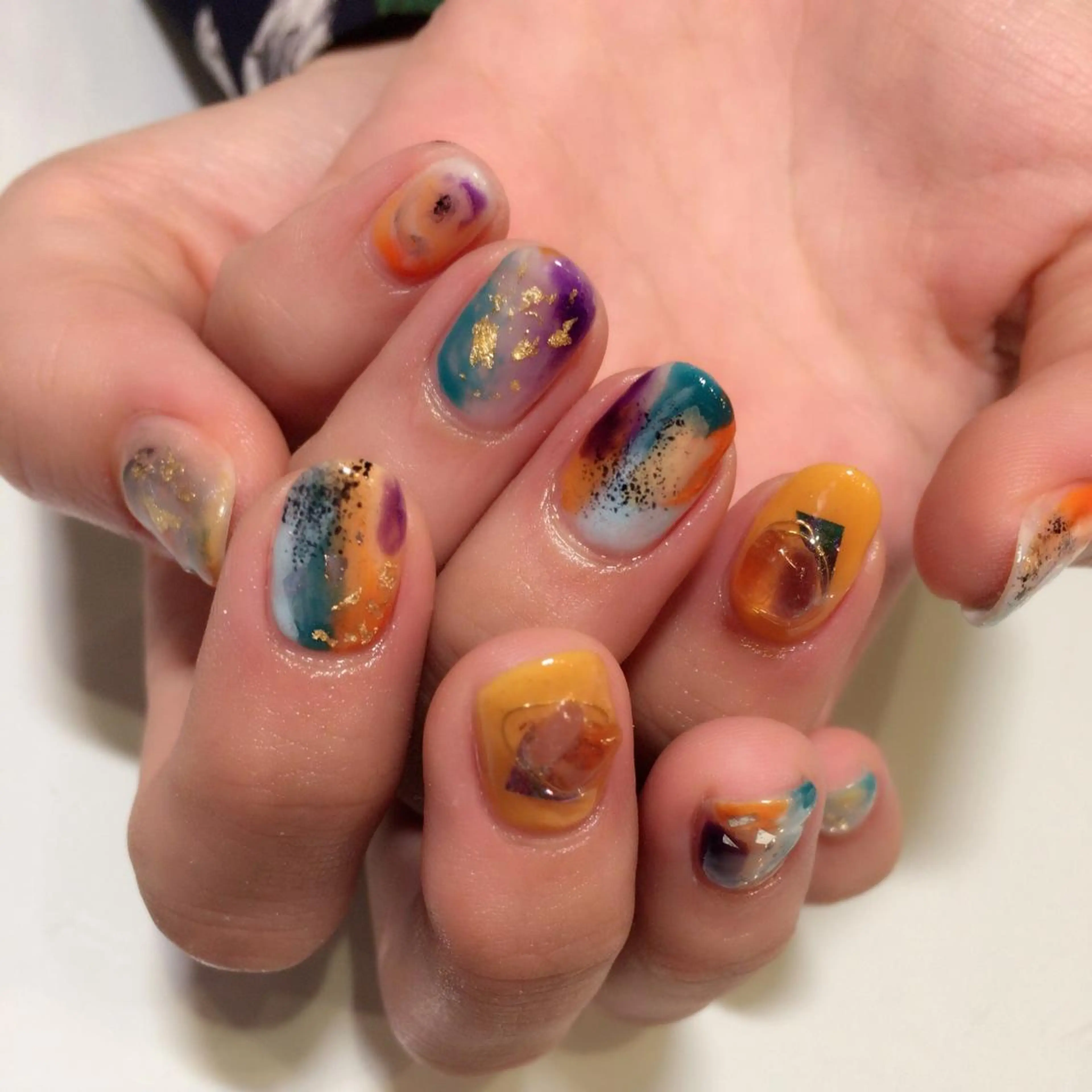 ネイル ニュアンスネイル Nailroom Mocaのネイルデザイン