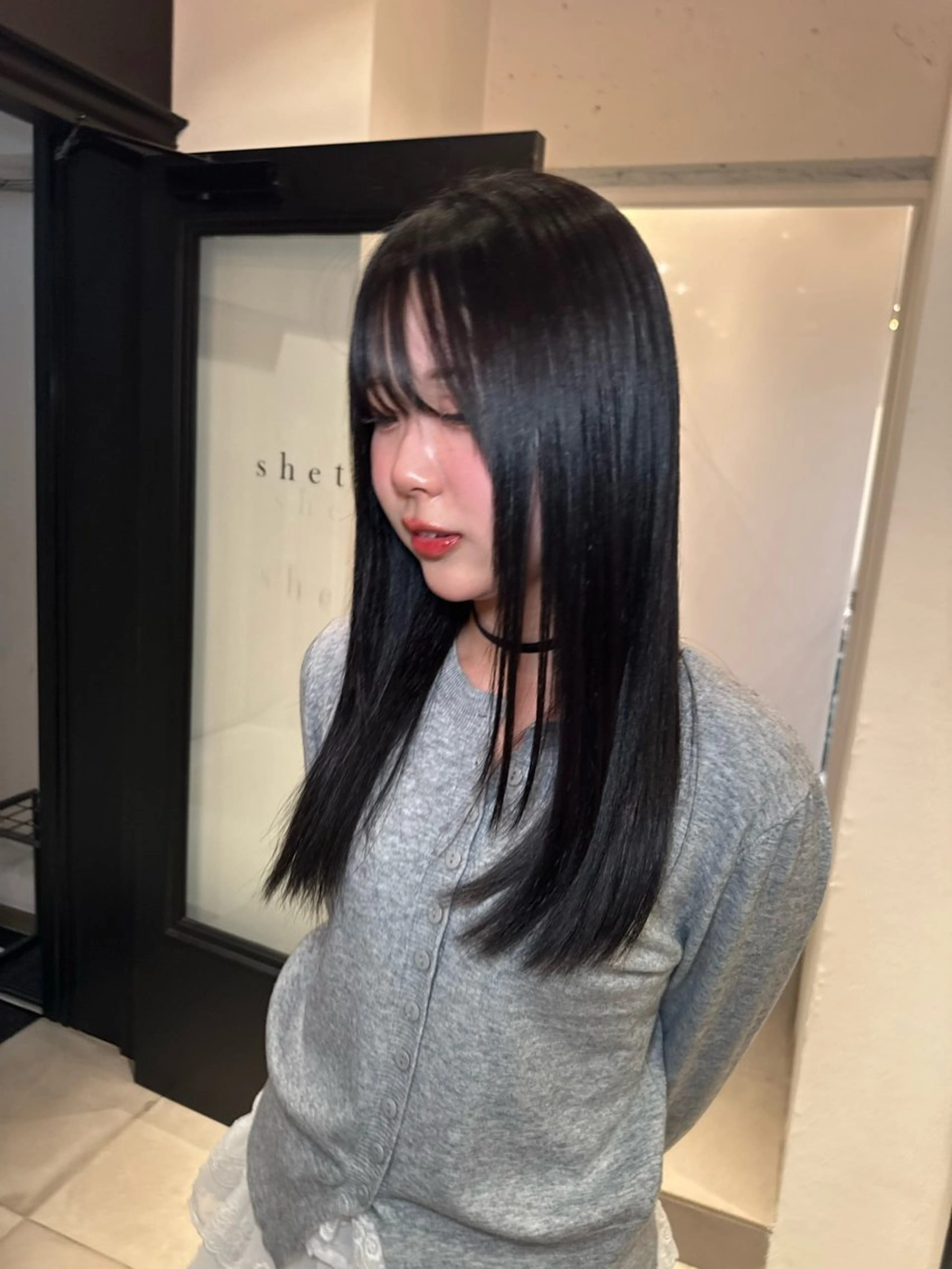ロング 縮毛矯正 sakurako 🎀🫧のヘアスタイル