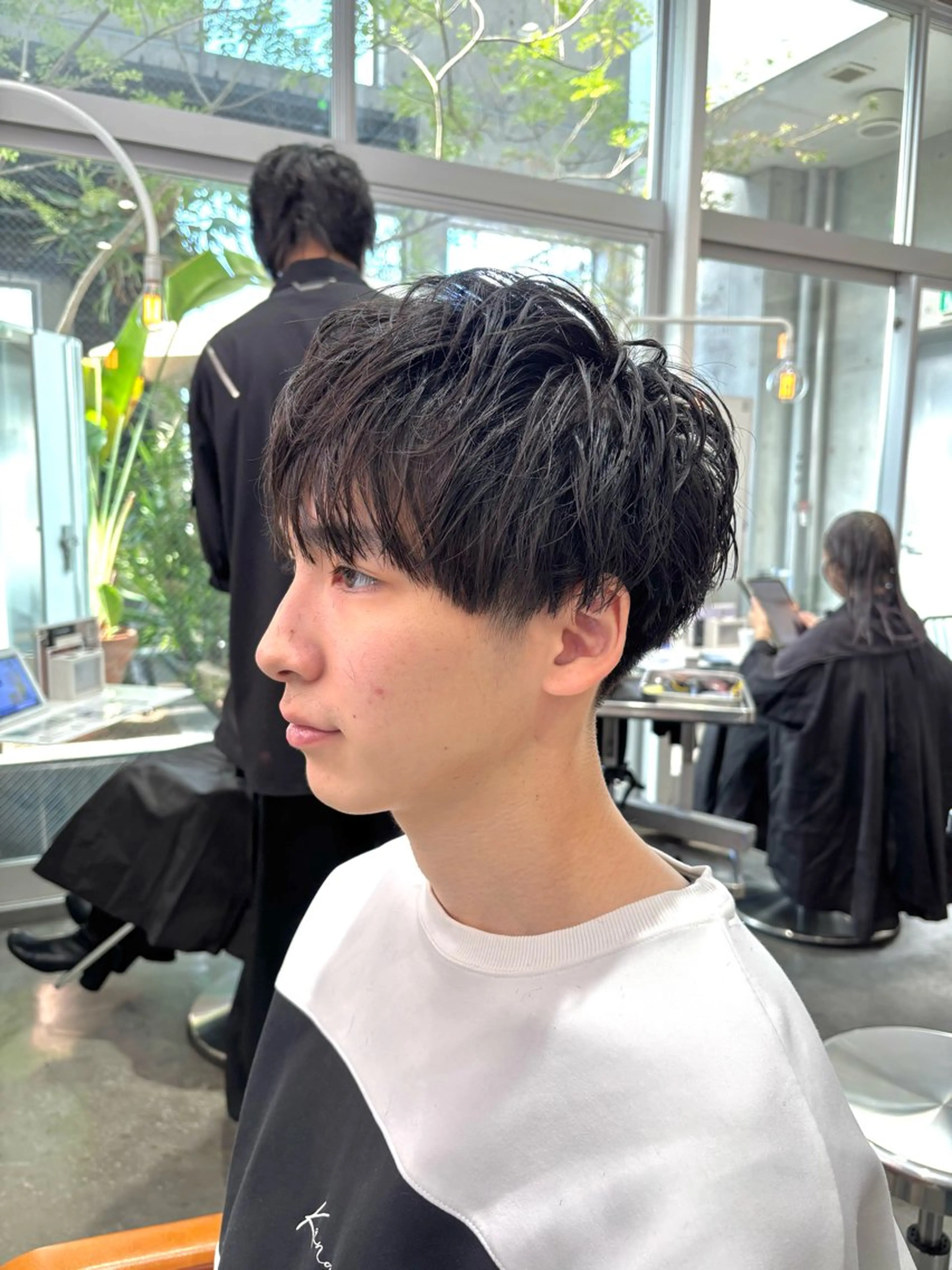 メンズ マッシュ 刈り上げ カット 恵比寿メンズ カット✂️井向幹滉のヘアスタイル