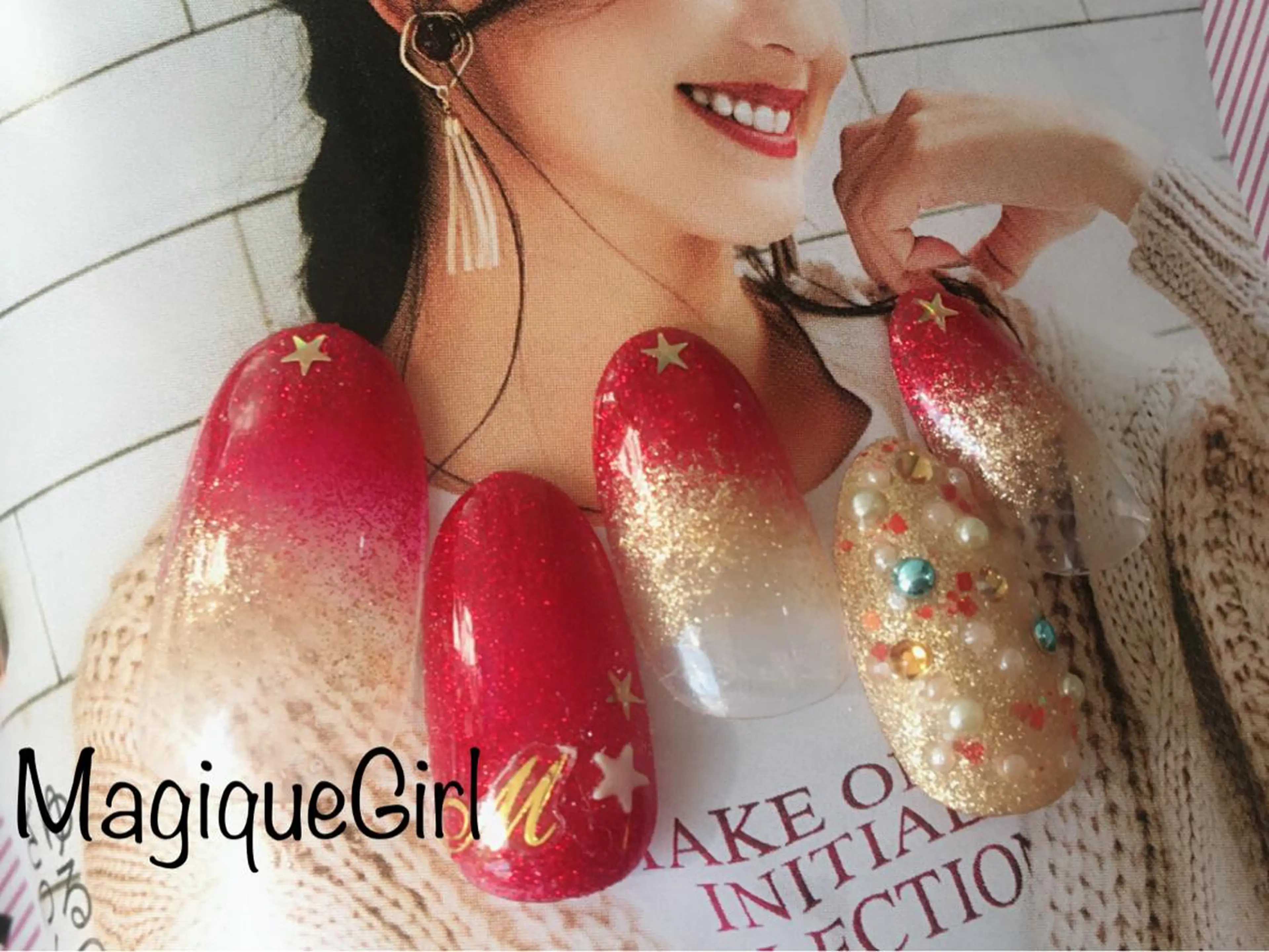 ネイル 冬ネイル クリスマス 🌸Nail&Eye KAKU🌸のネイルデザイン