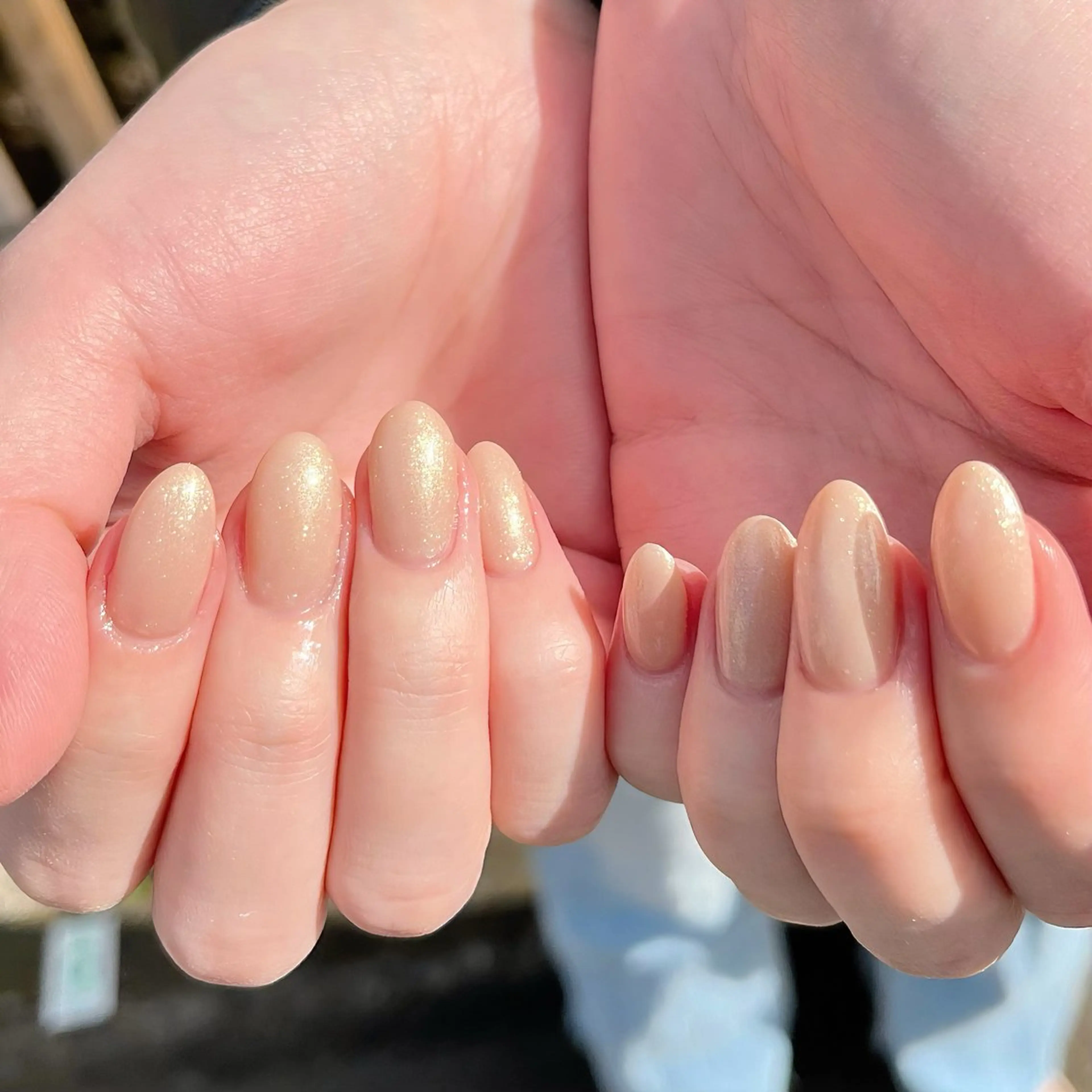 ネイル フラッシュネイル フレンチネイル ネイビー オフィスネイル ワンカラーネイル ハンドネイル ハンドケア 🫧OPELIA NAIL渋谷🫧のネイルデザイン