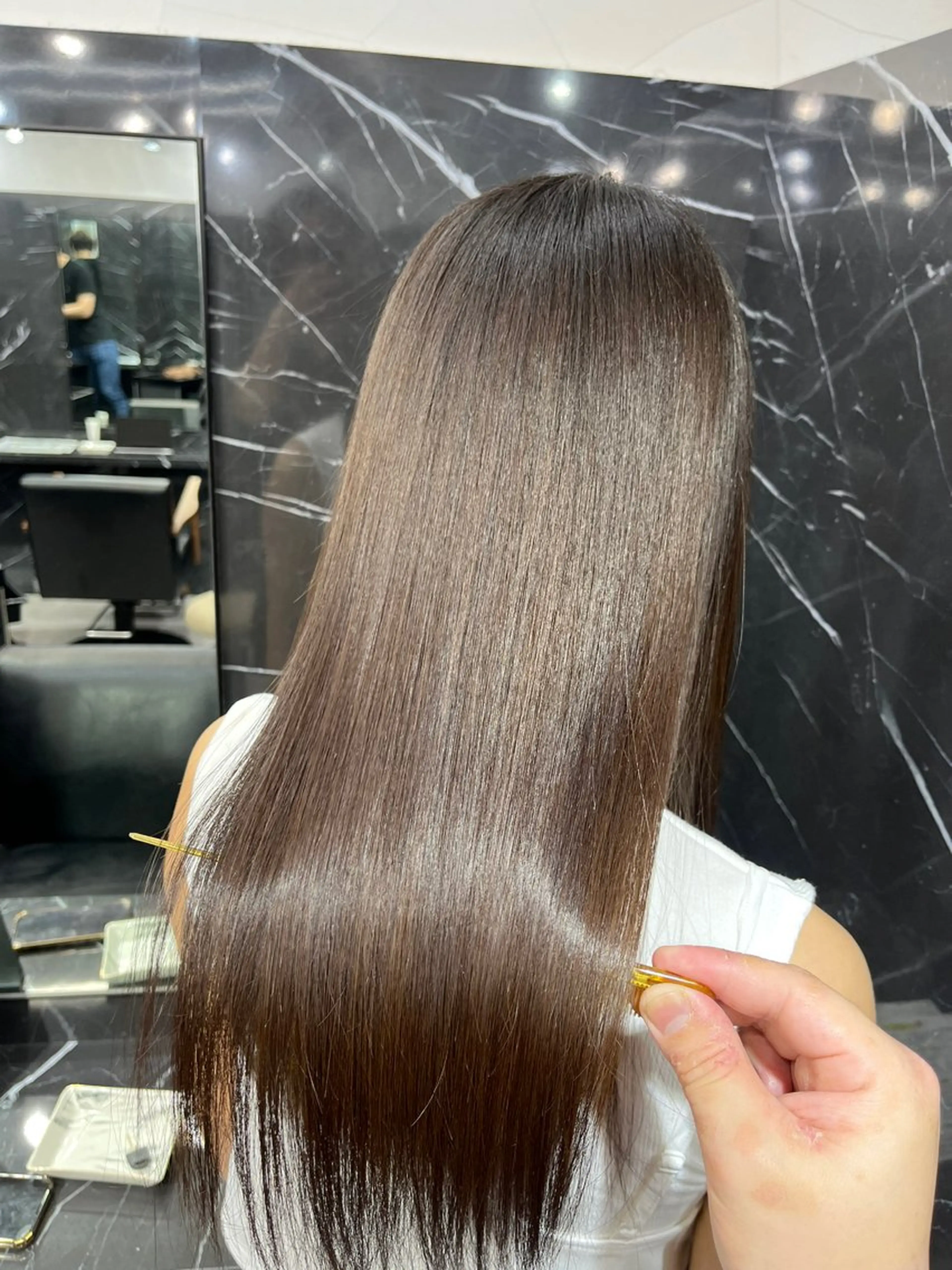 ロング くせ毛 SALOWIN神戸三宮Suite店所属・神戸本格派髪質改善 /MITSUKIのヘアスタイル