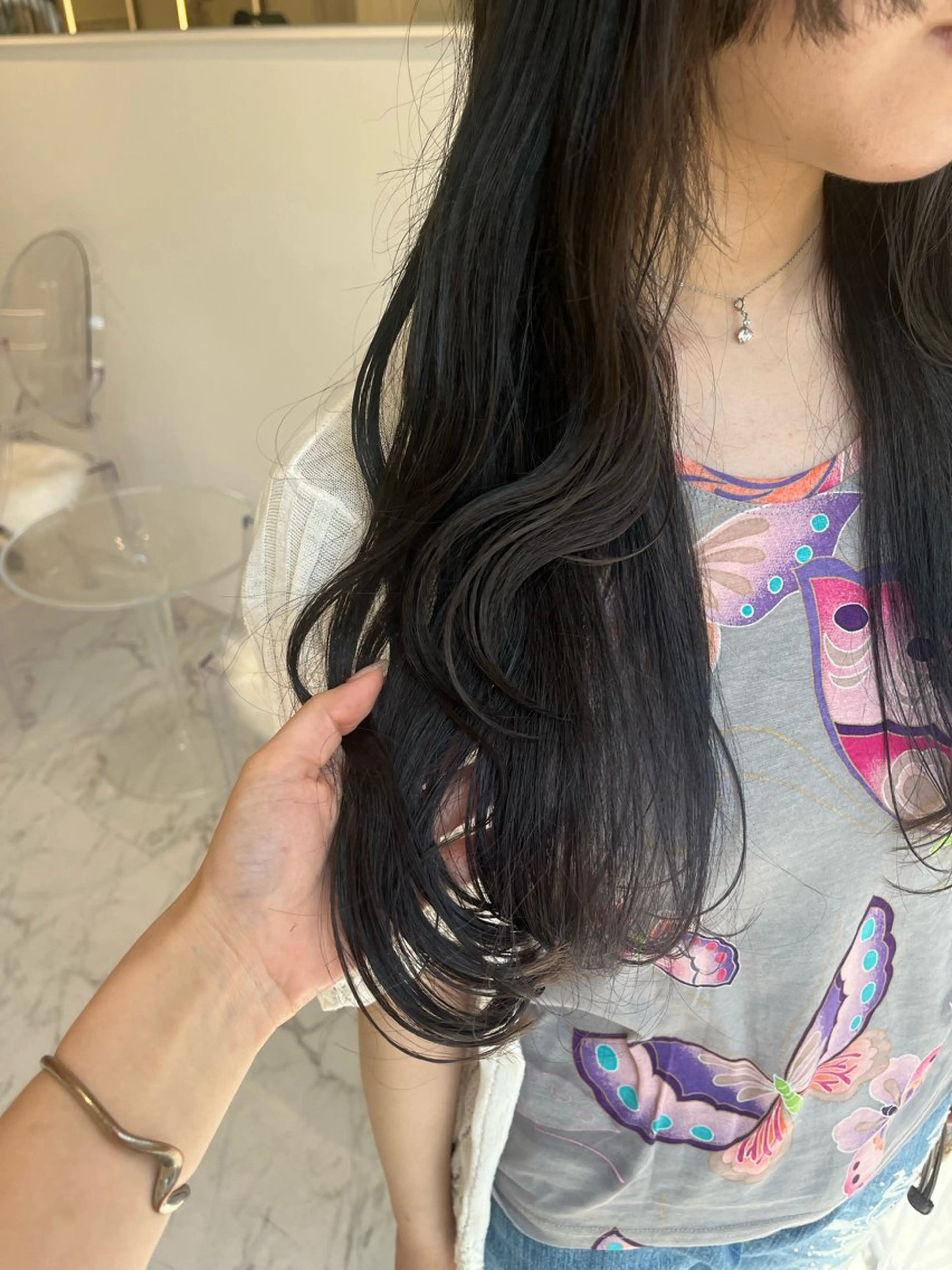 ロング ヘアカラー ParveMix /石田 佳澄🩶のヘアスタイル