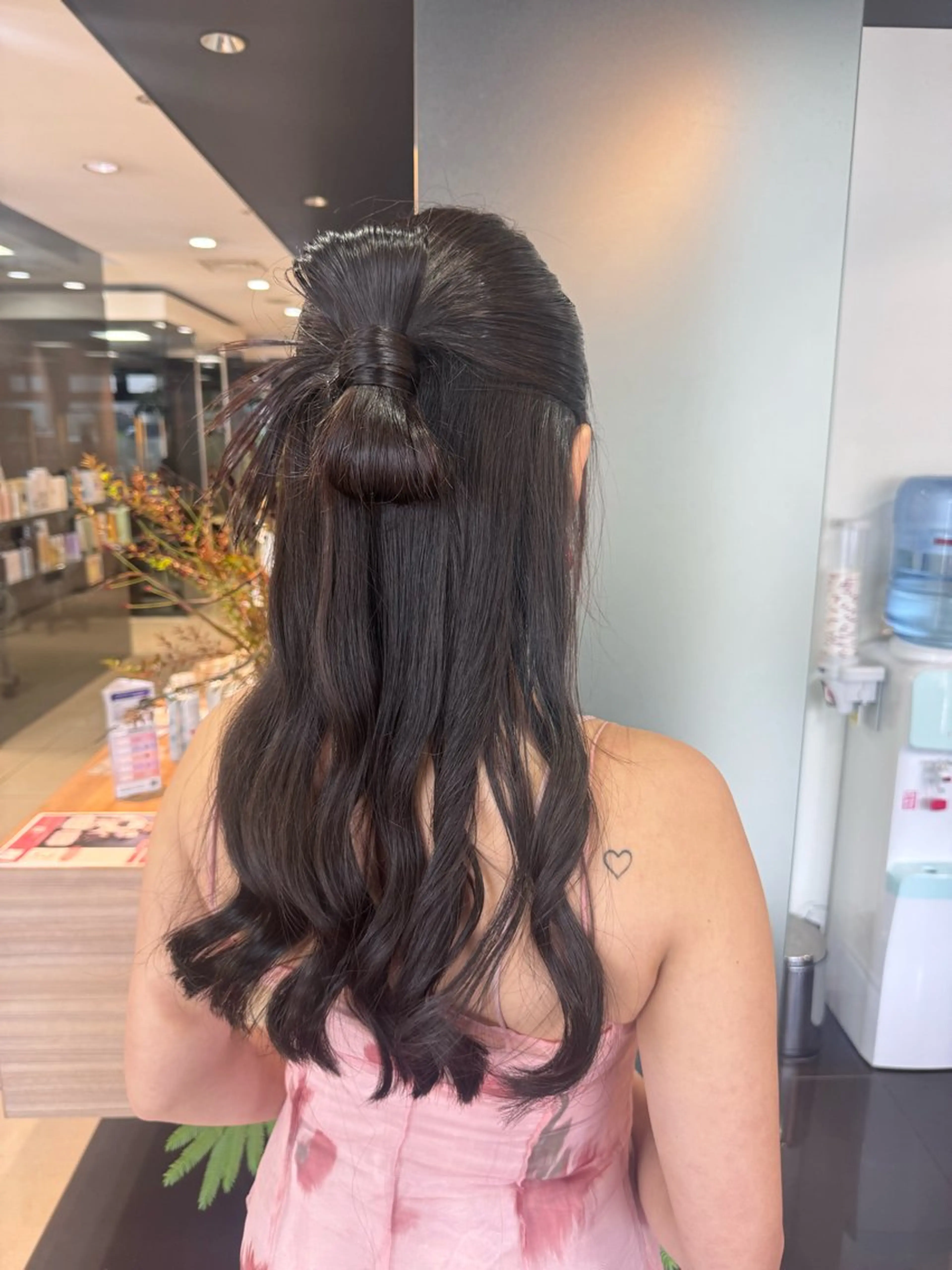 ヘアアレンジ 艶カラー/ベージュ カラー/tuburaのヘアスタイル