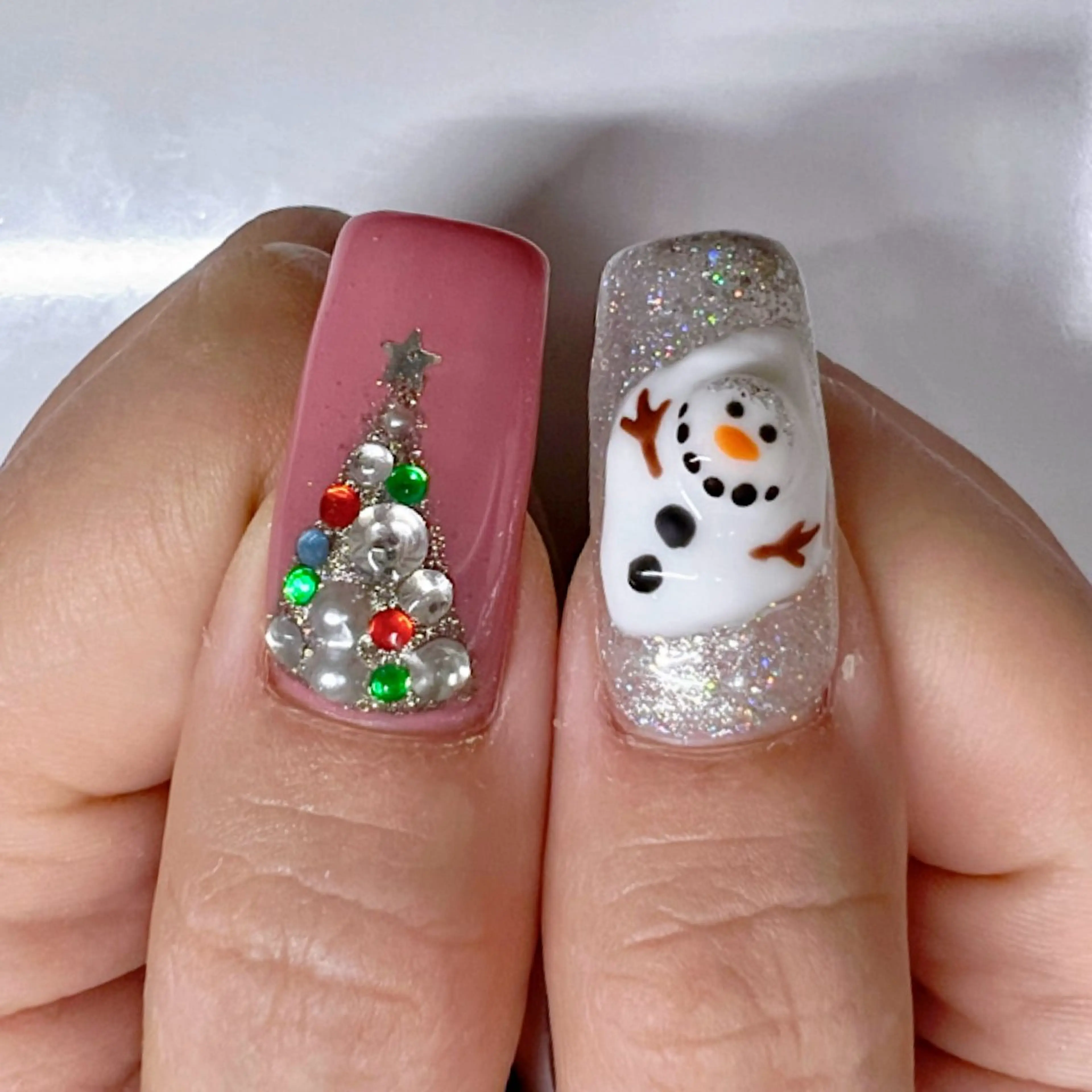 ネイル ハンドネイル m.nail/ 🐄💛🧡❤️のネイルデザイン