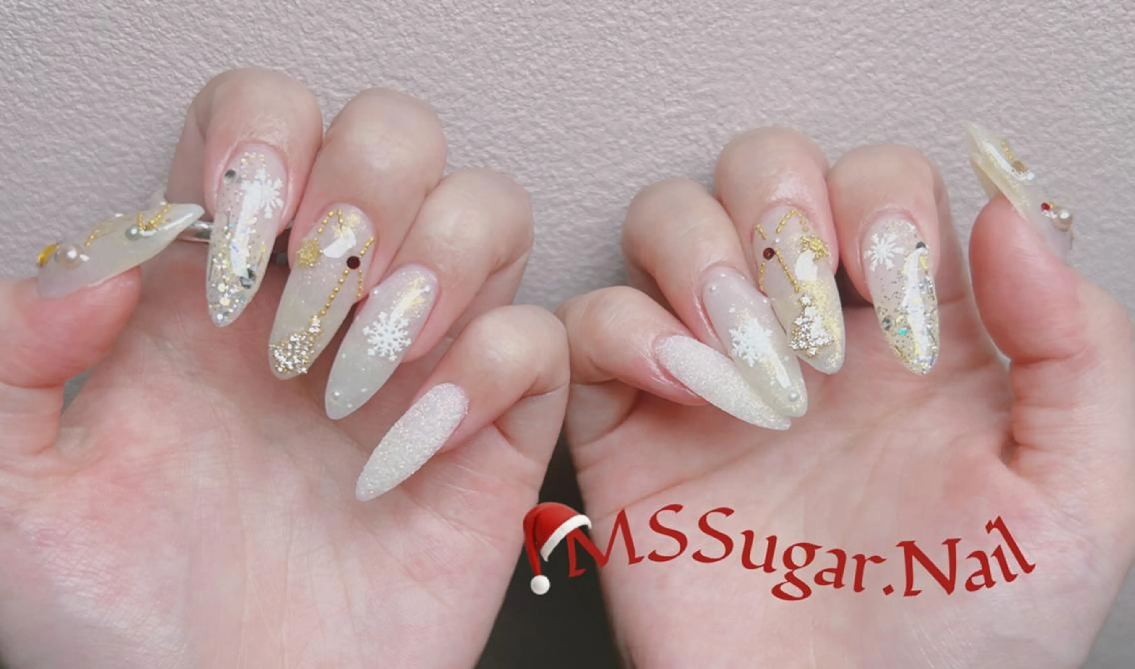 ネイル ハロウィン ロングネイル マグネットネイル スカルプネイル ネイルチップ MSSugar Nailのネイルデザイン