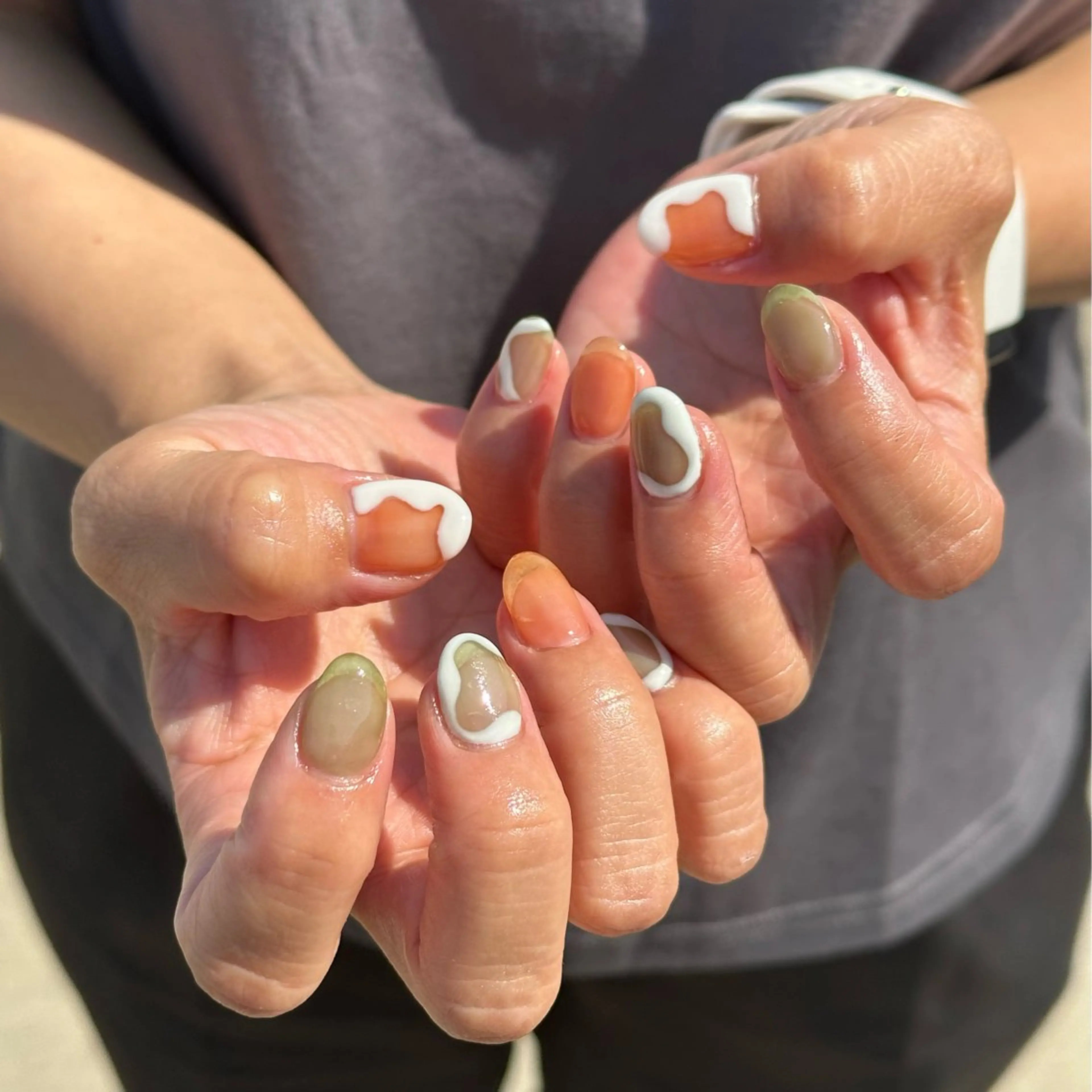 ネイル ハンドネイル COIN  nail hinataのネイルデザイン