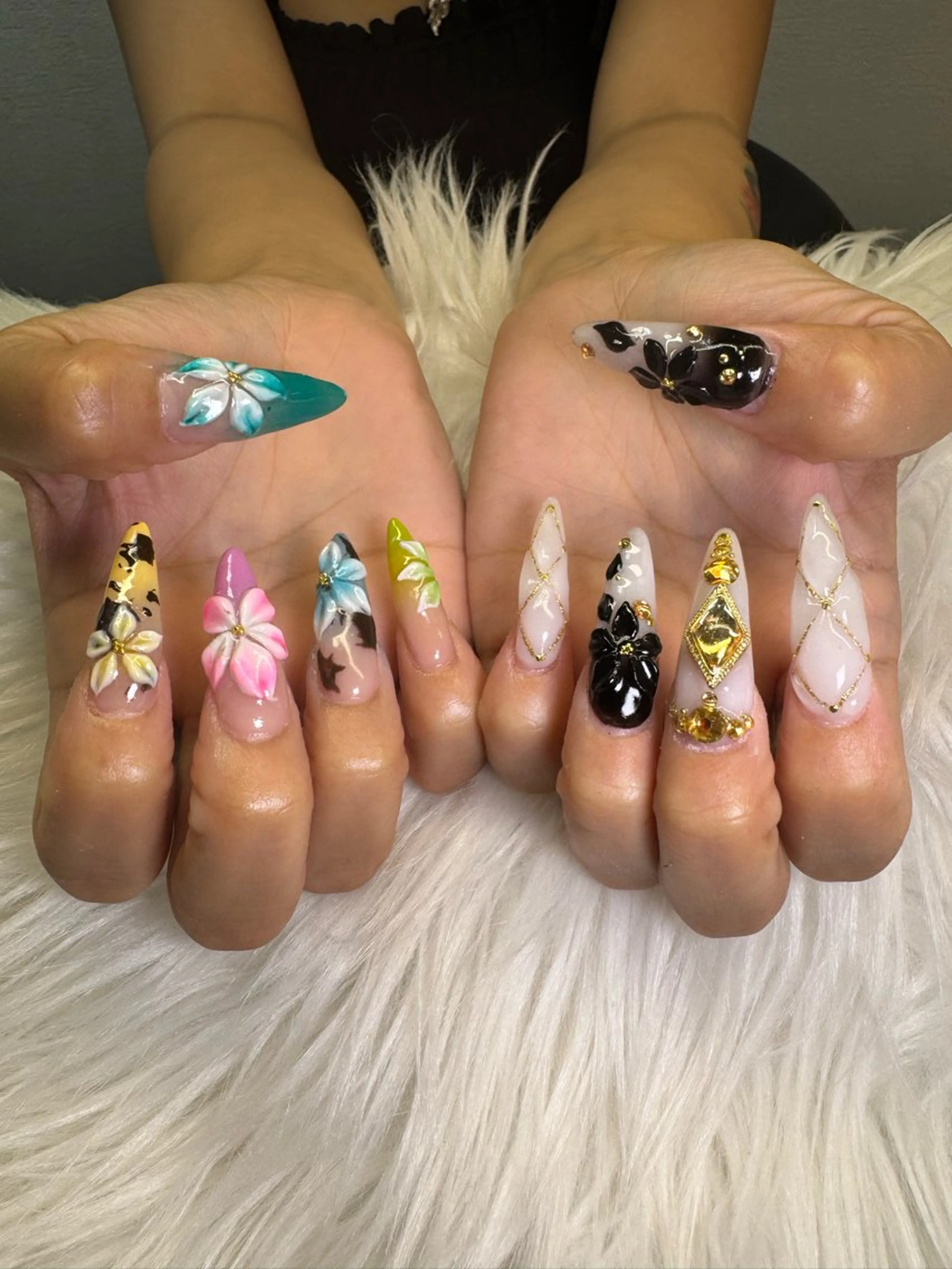 ネイル ハンドネイル YOUTH nails waxing所属・YOUTH natsumiのネイルデザイン