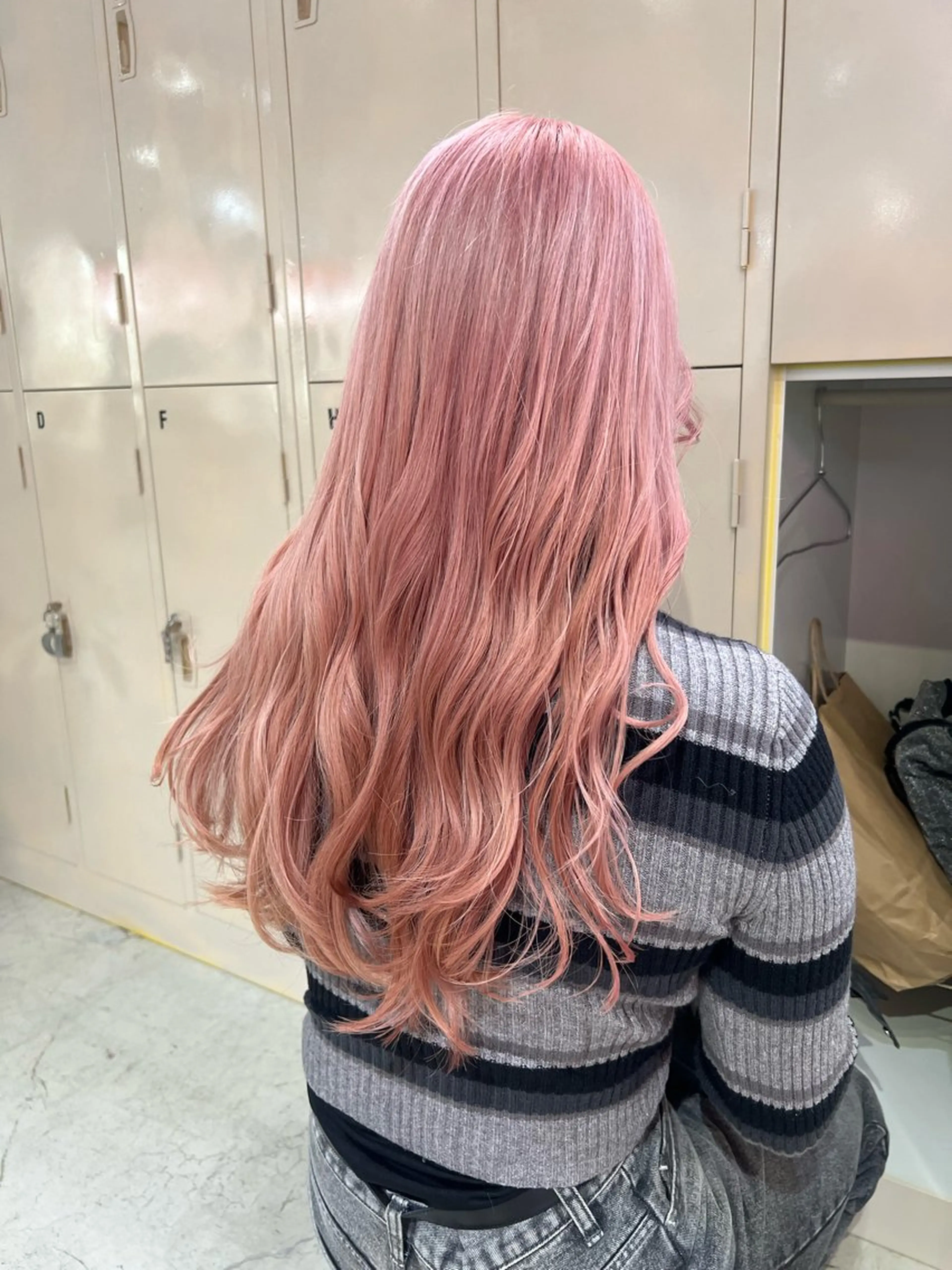 ロング ヘアカラー トリートメント 💥ウルフカット デザインあんな💥のヘアスタイル
