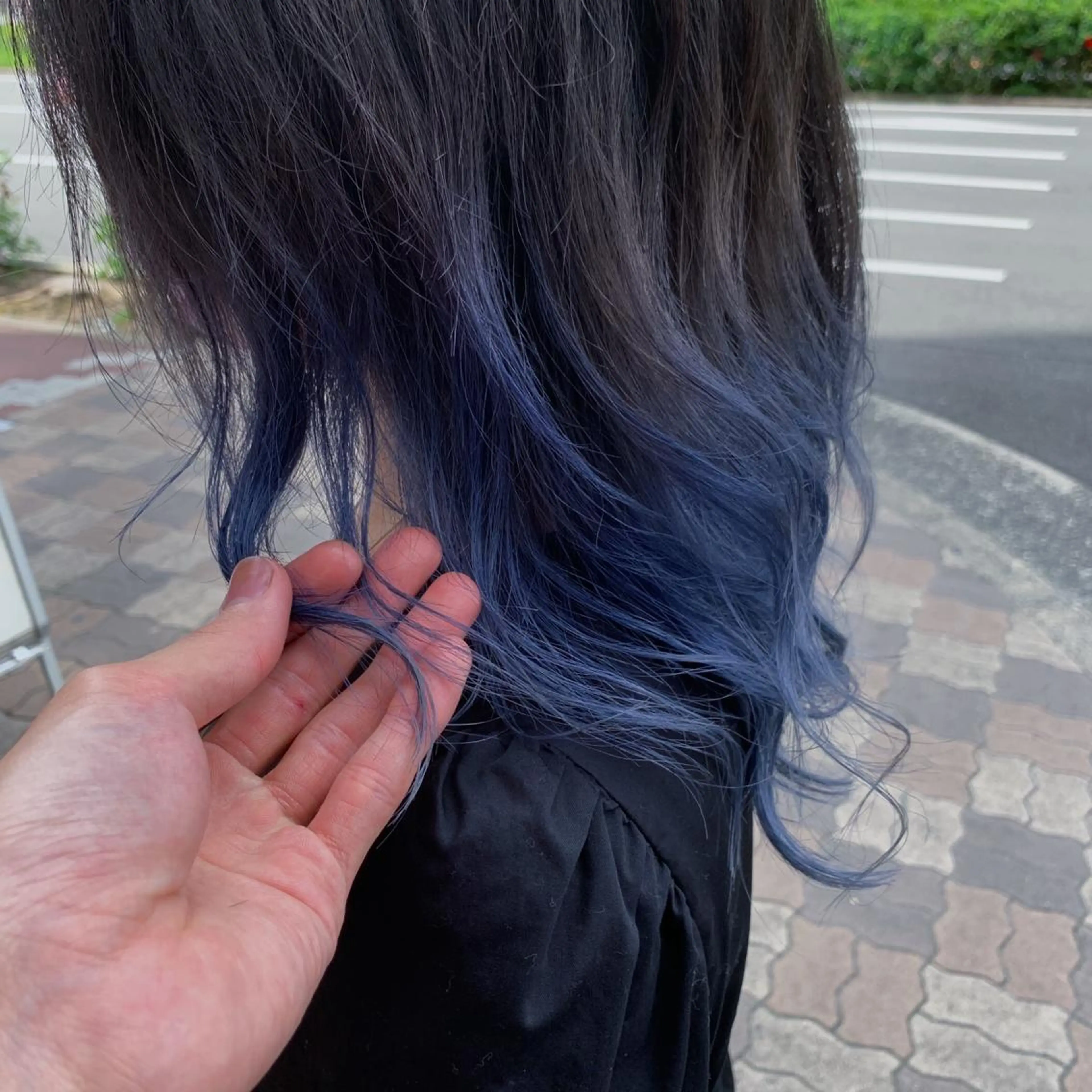 ミディアム カラー 甲斐 司のヘアスタイル