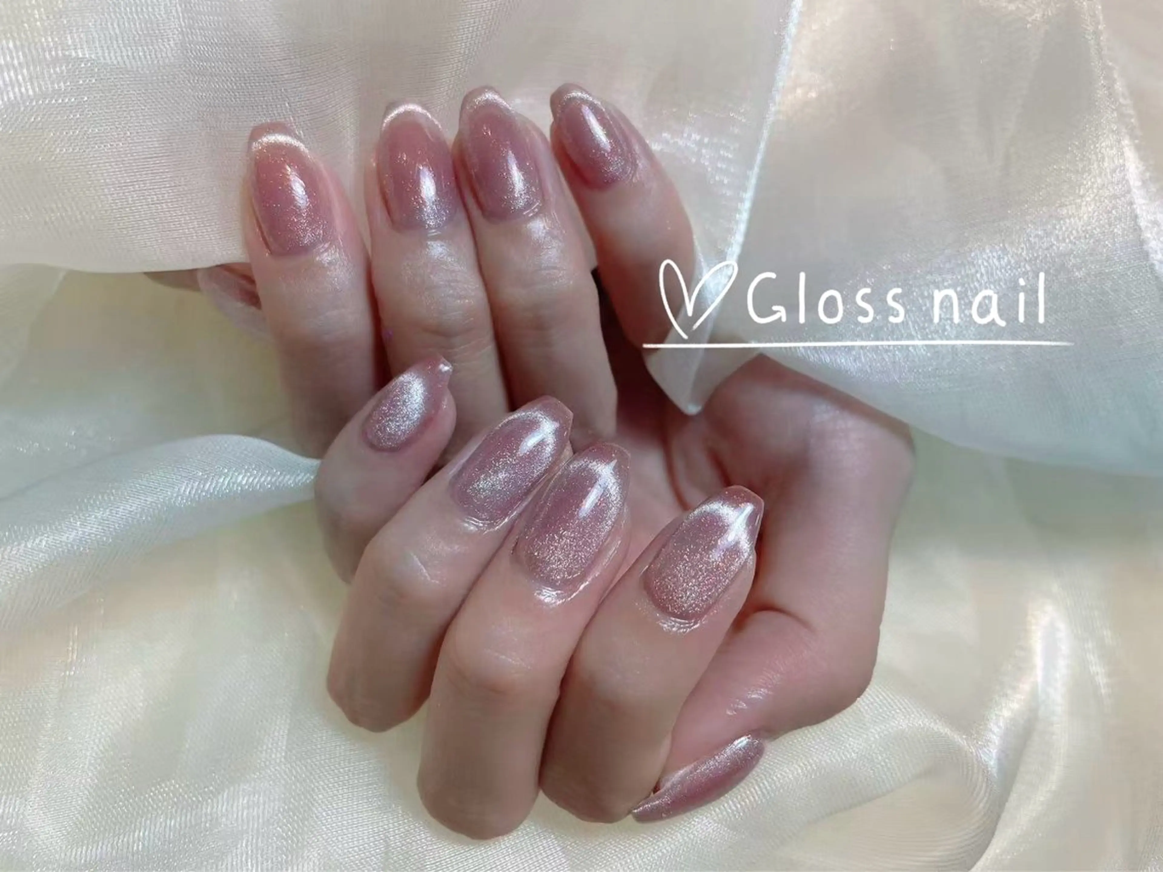 ショート ハンドネイル ミホウ＆💅 モデル募集中のネイルデザイン