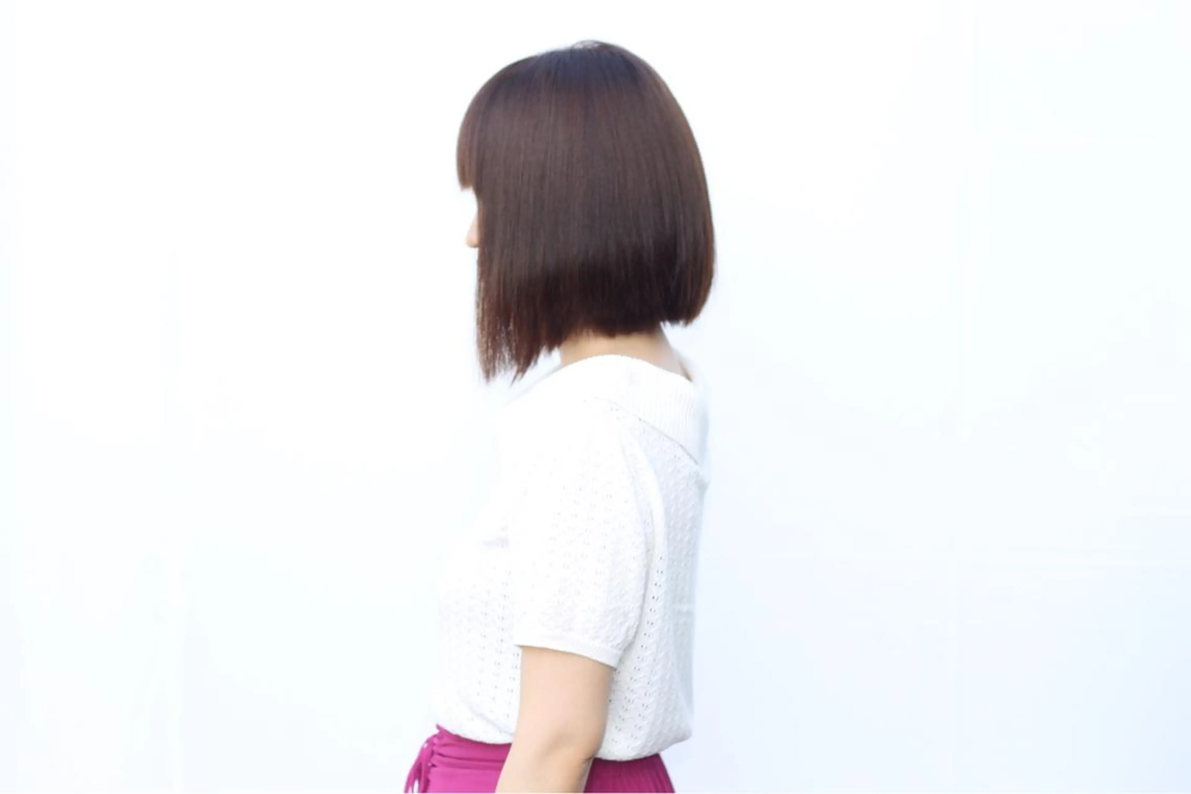 ミディアム カラー ボブ ヘアカラー トリートメント 💛丁寧さNo.🥇 🧸片山智裕💛のヘアスタイル