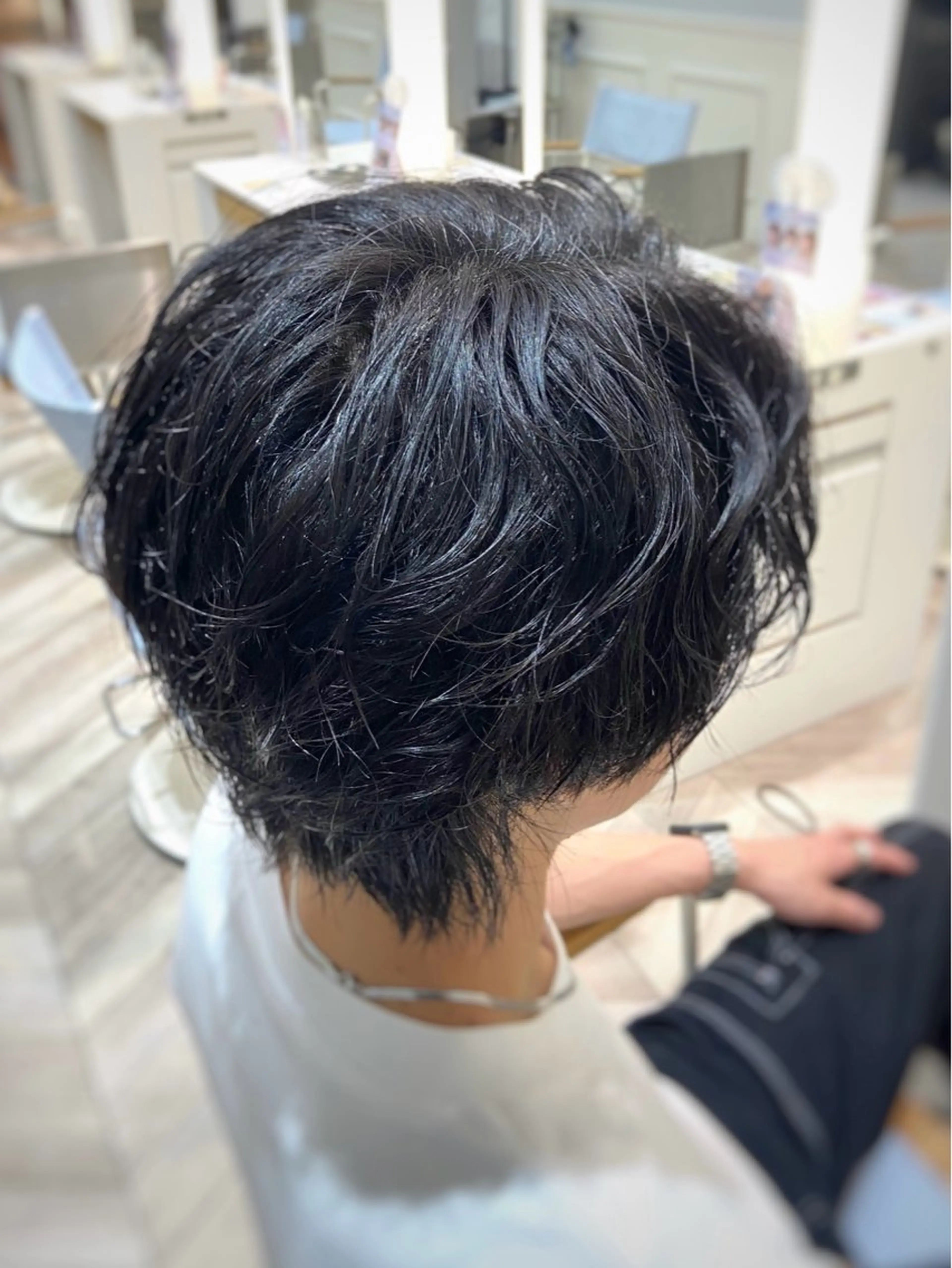 ミディアム ミディアムパーマ カット パーマ 垢抜け/似合わせ✨ モテ髪/井谷拓馬のヘアスタイル