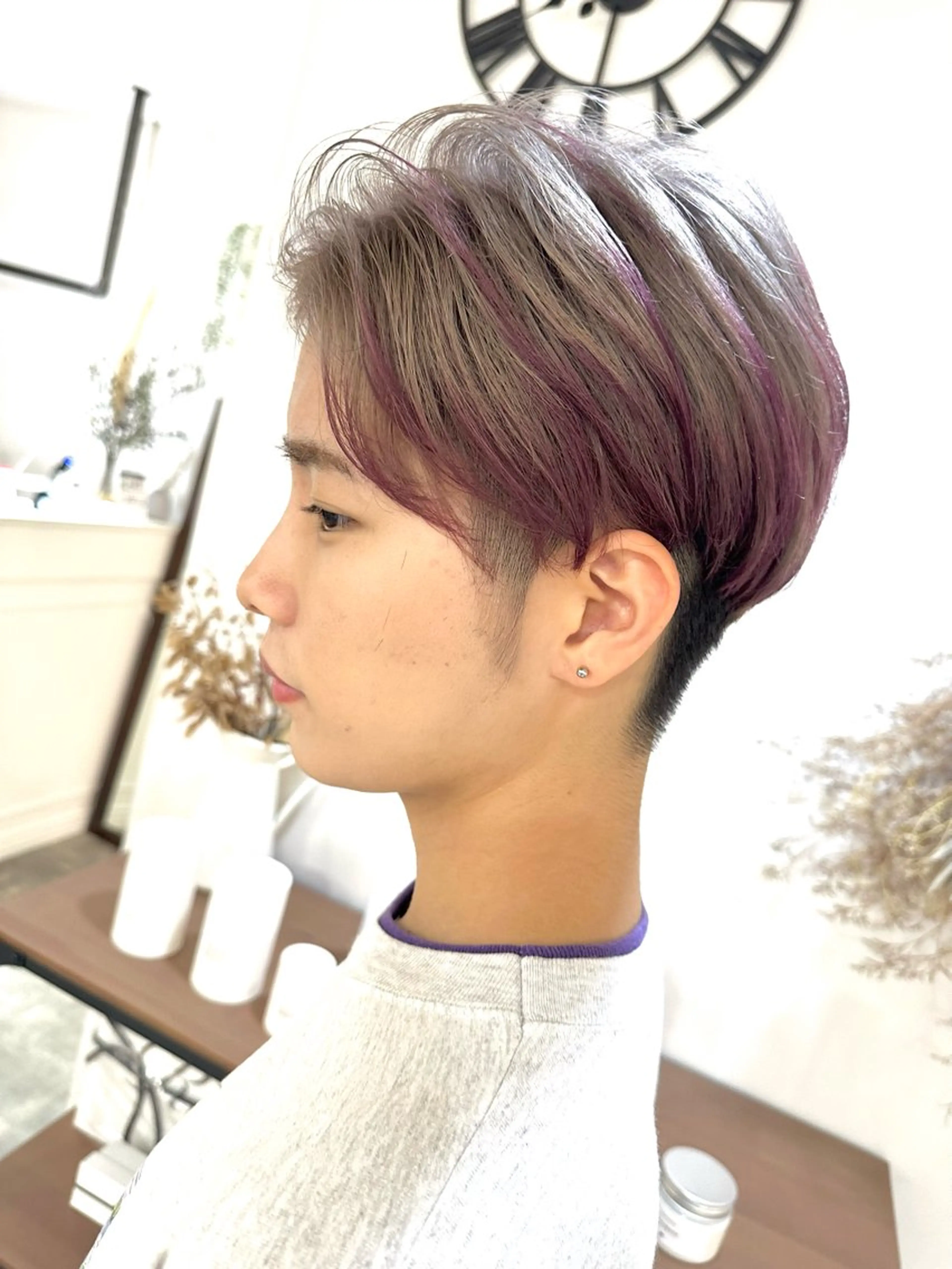 カラー メンズ カット 【バレイヤージュ】 kentoのヘアスタイル