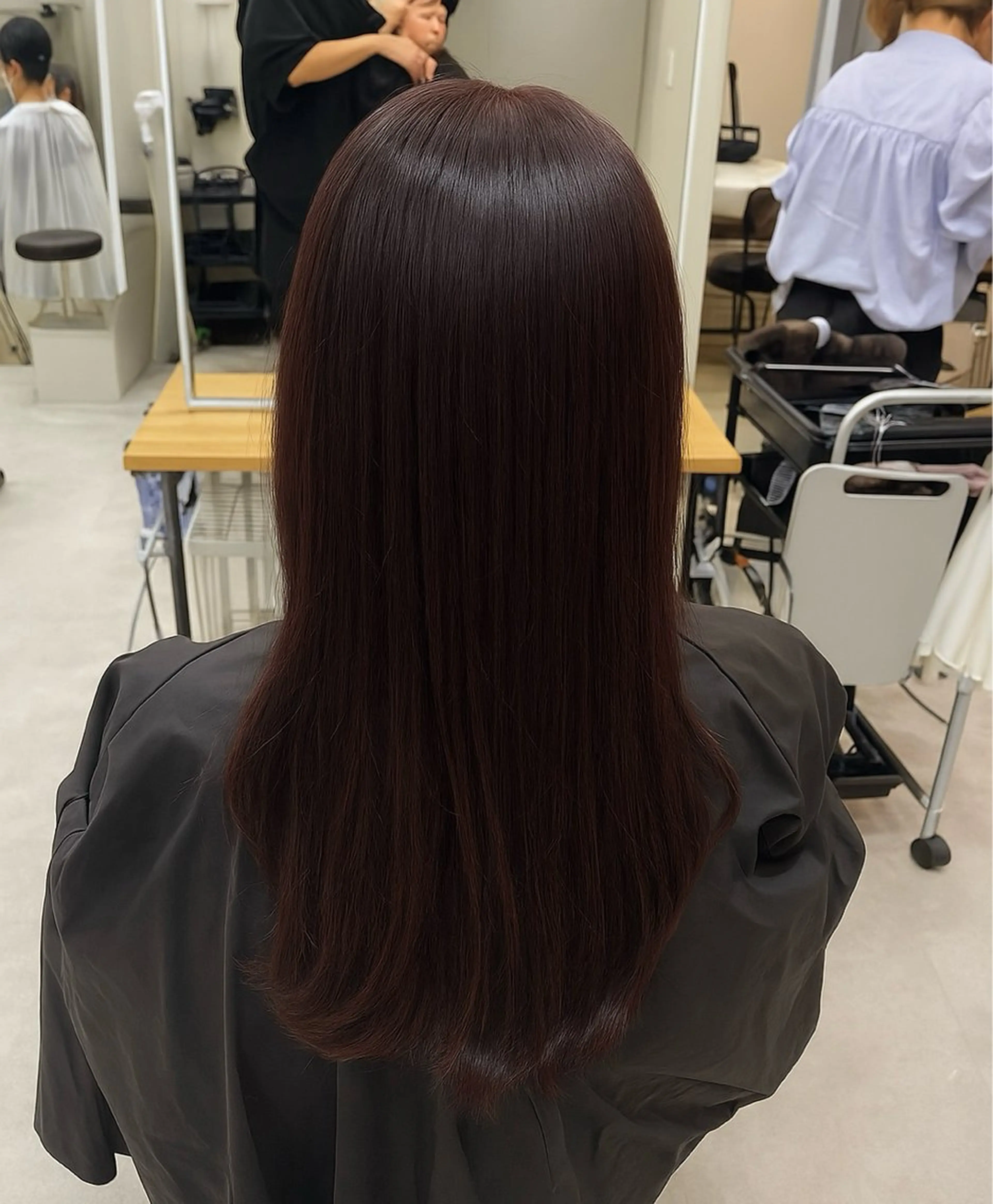 ミディアム ヘアカラー 暖色系・透明感カラー 🎨TAKUMAのヘアスタイル