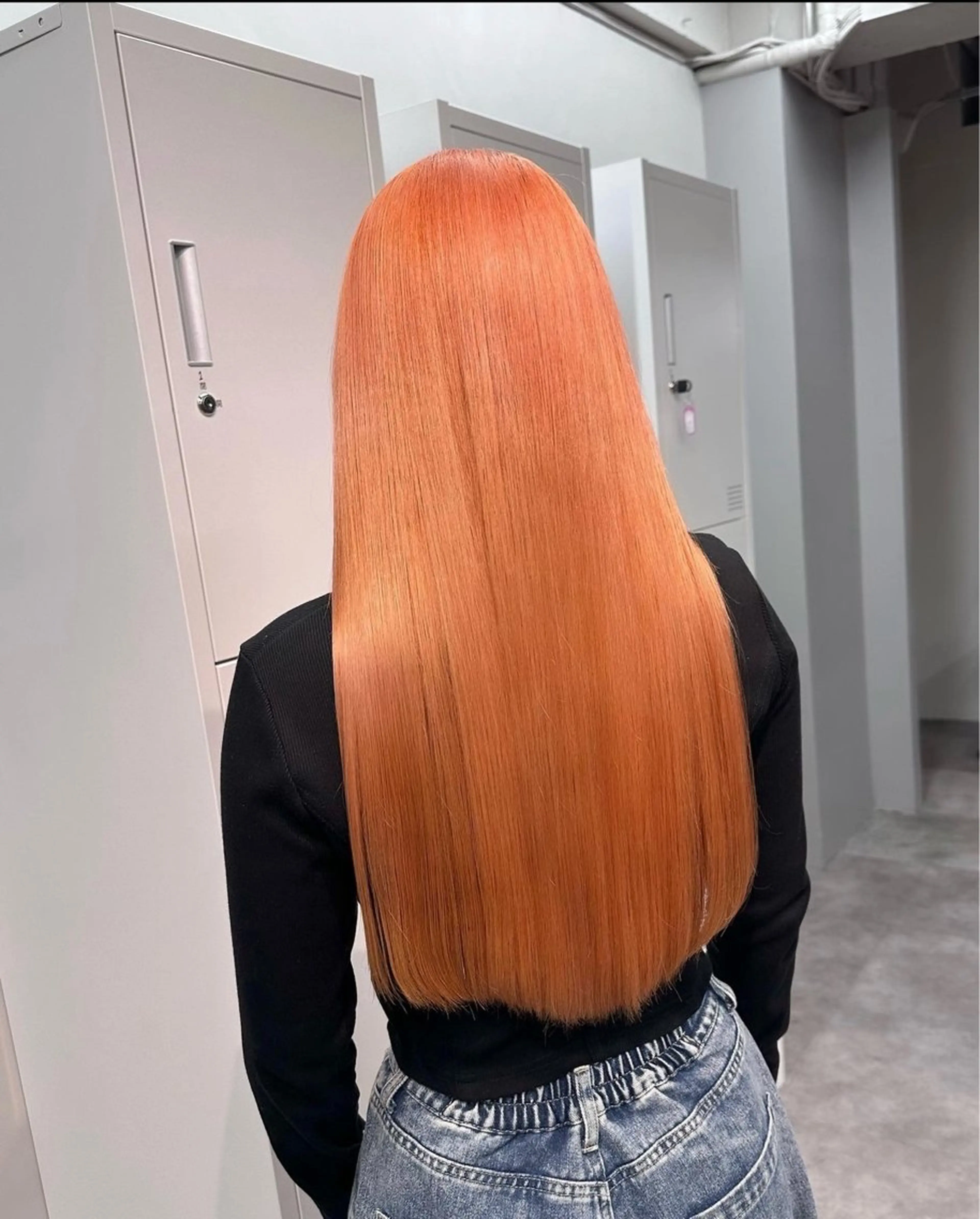ロング 池袋🫧mio🫧 透明感ワンカラー🫧のヘアスタイル