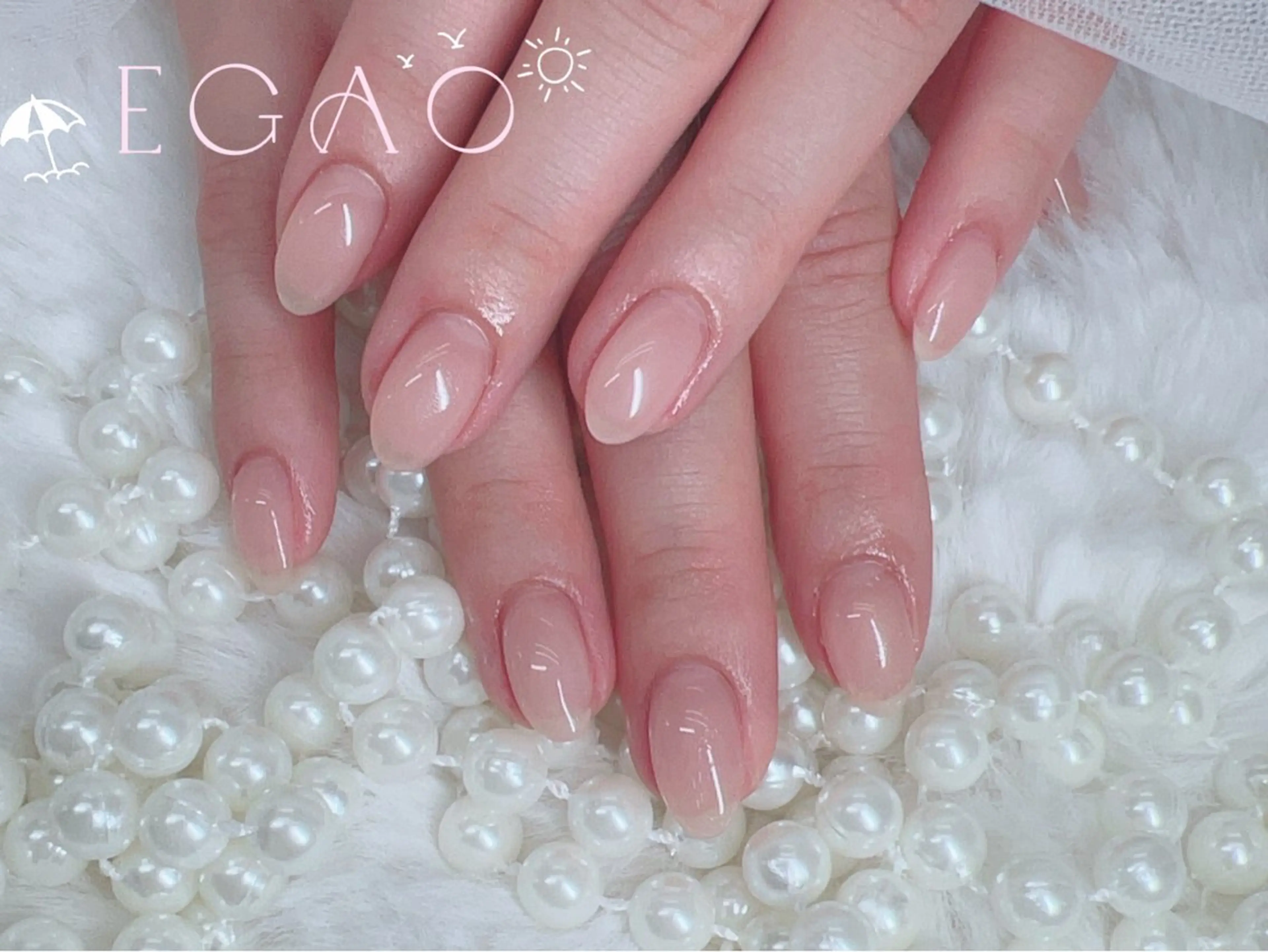 ネイル アートネイル フットネイル フレンチネイル ジェルネイル グラデーション ハンドネイル Egao Nail Salonのネイルデザイン