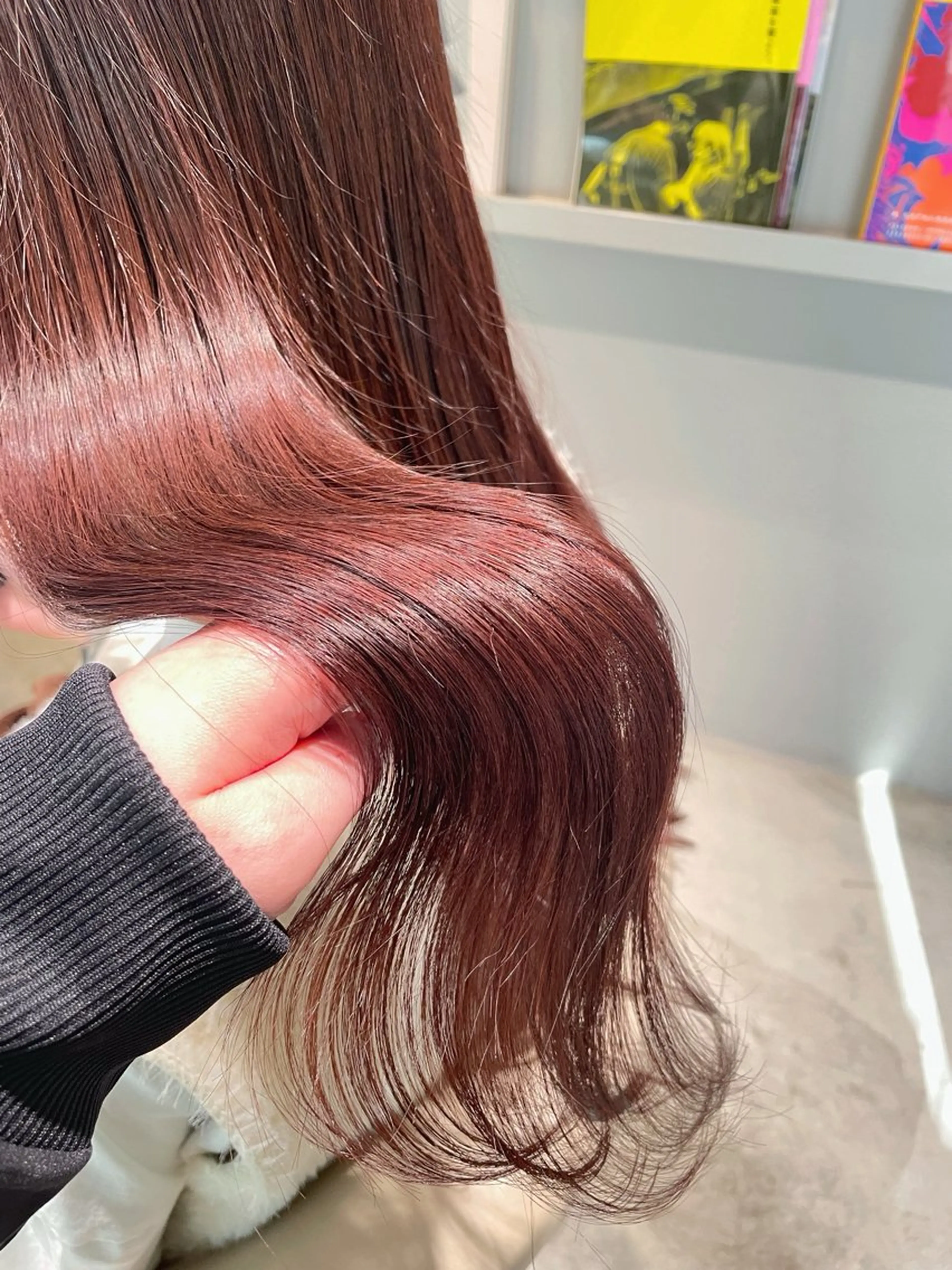 ロング カラー ブラウンカラー IDEN AND TITY所属・ショートモデル募集 yukakoのヘアスタイル