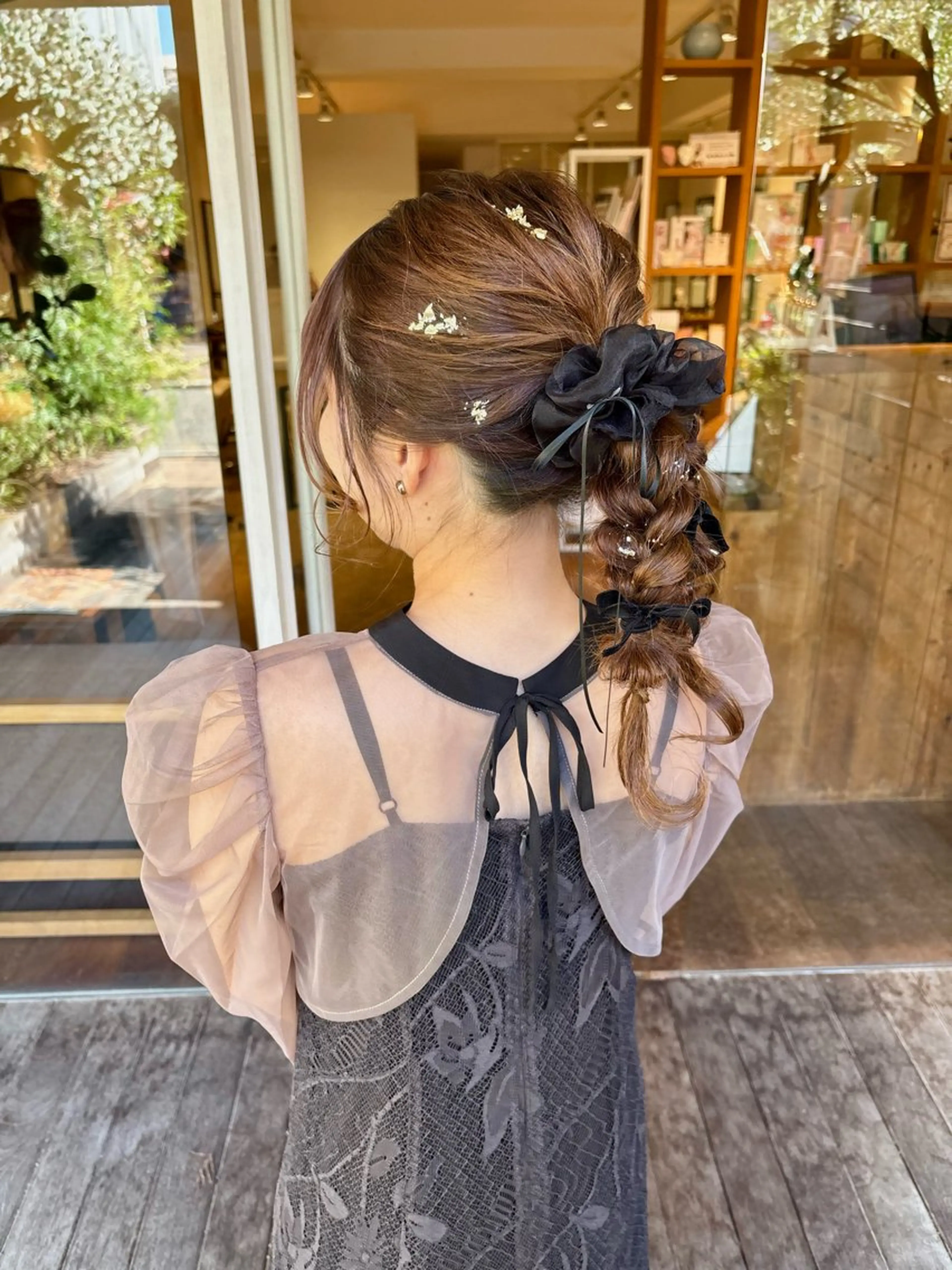 ヘアセットの写真