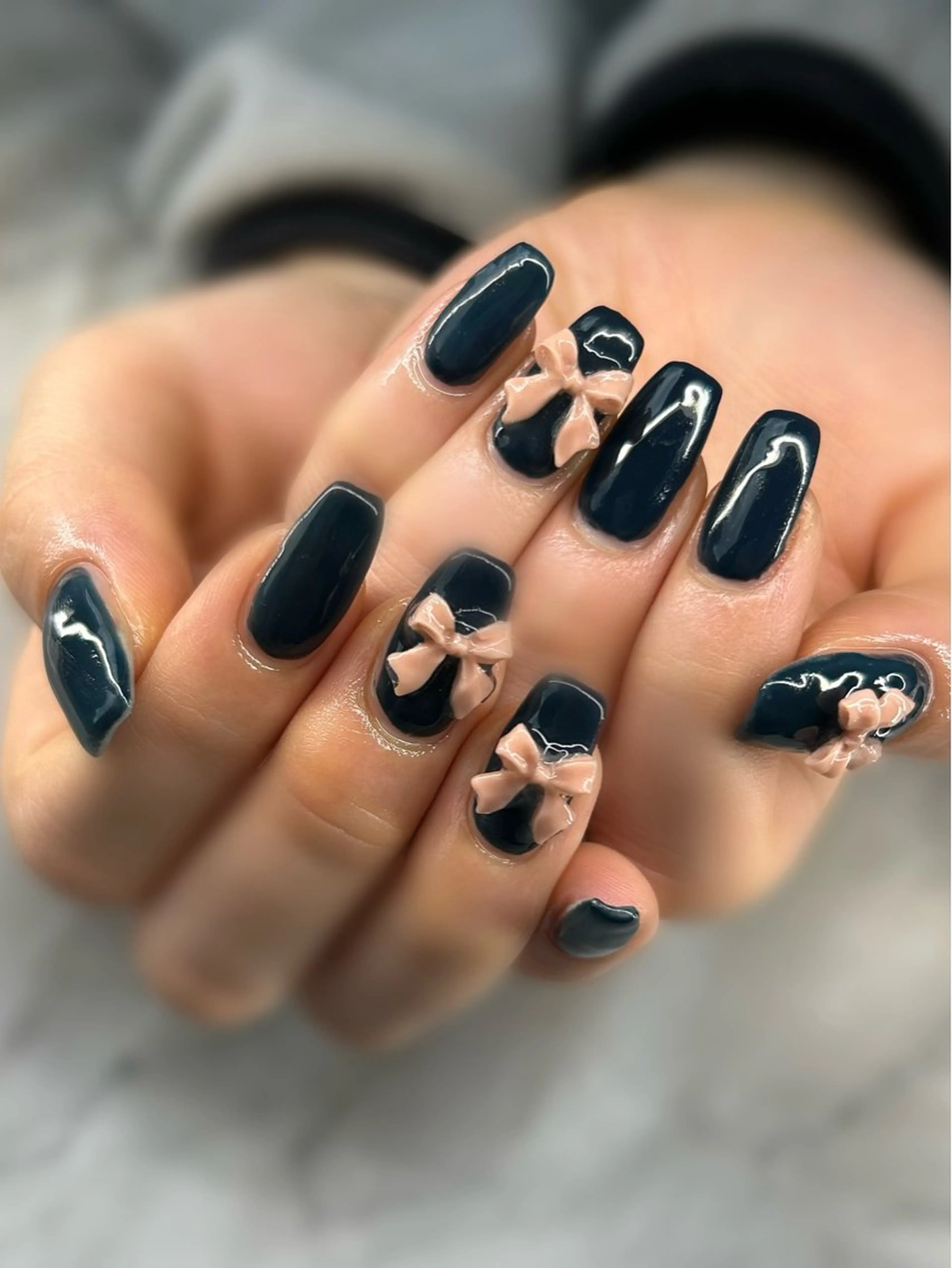 ネイル 長さ出し ワンカラーネイル ハンドネイル 長さ出し専門HALE NAIL さとうのネイルデザイン