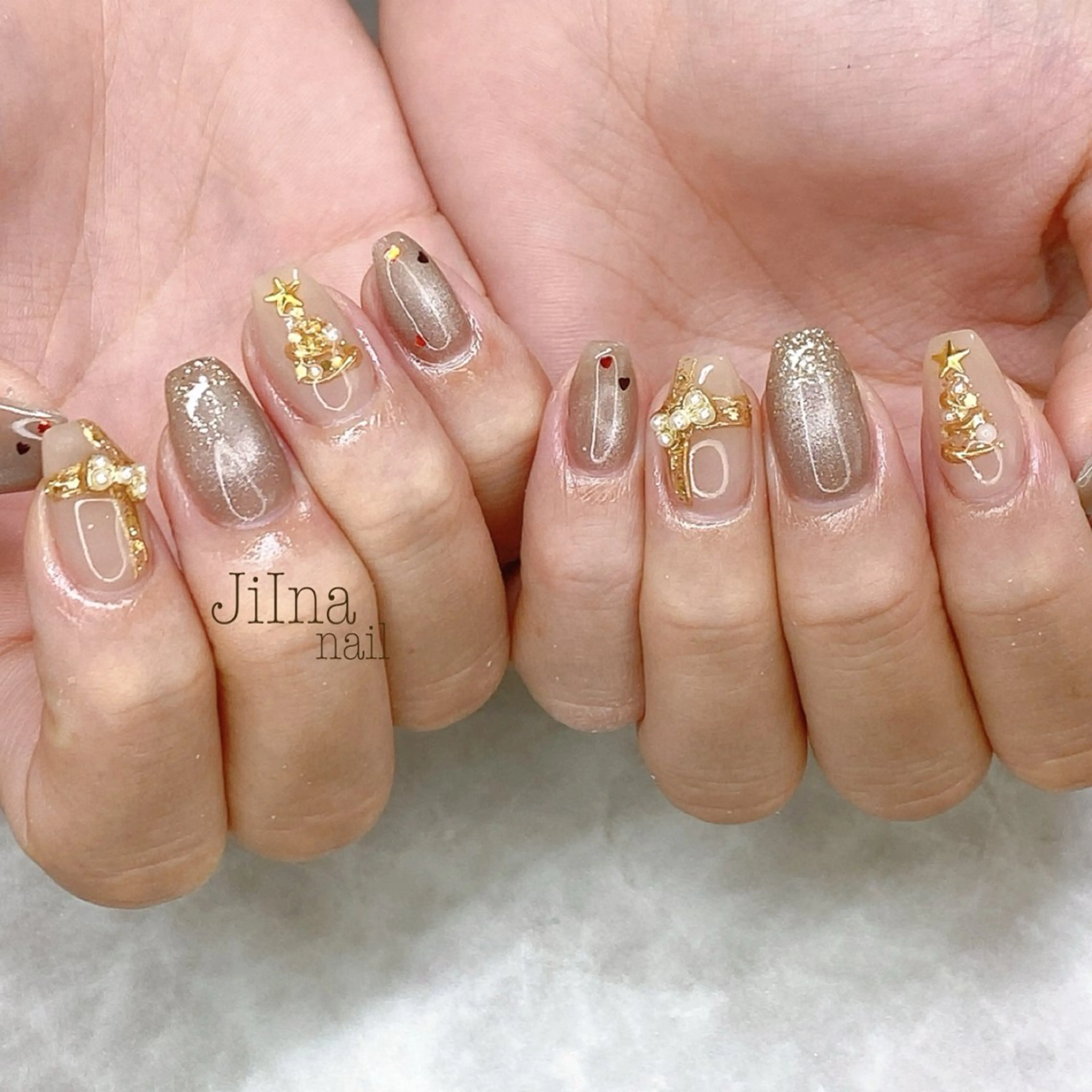 ネイル 持ち込み JiIna nailのネイルデザイン