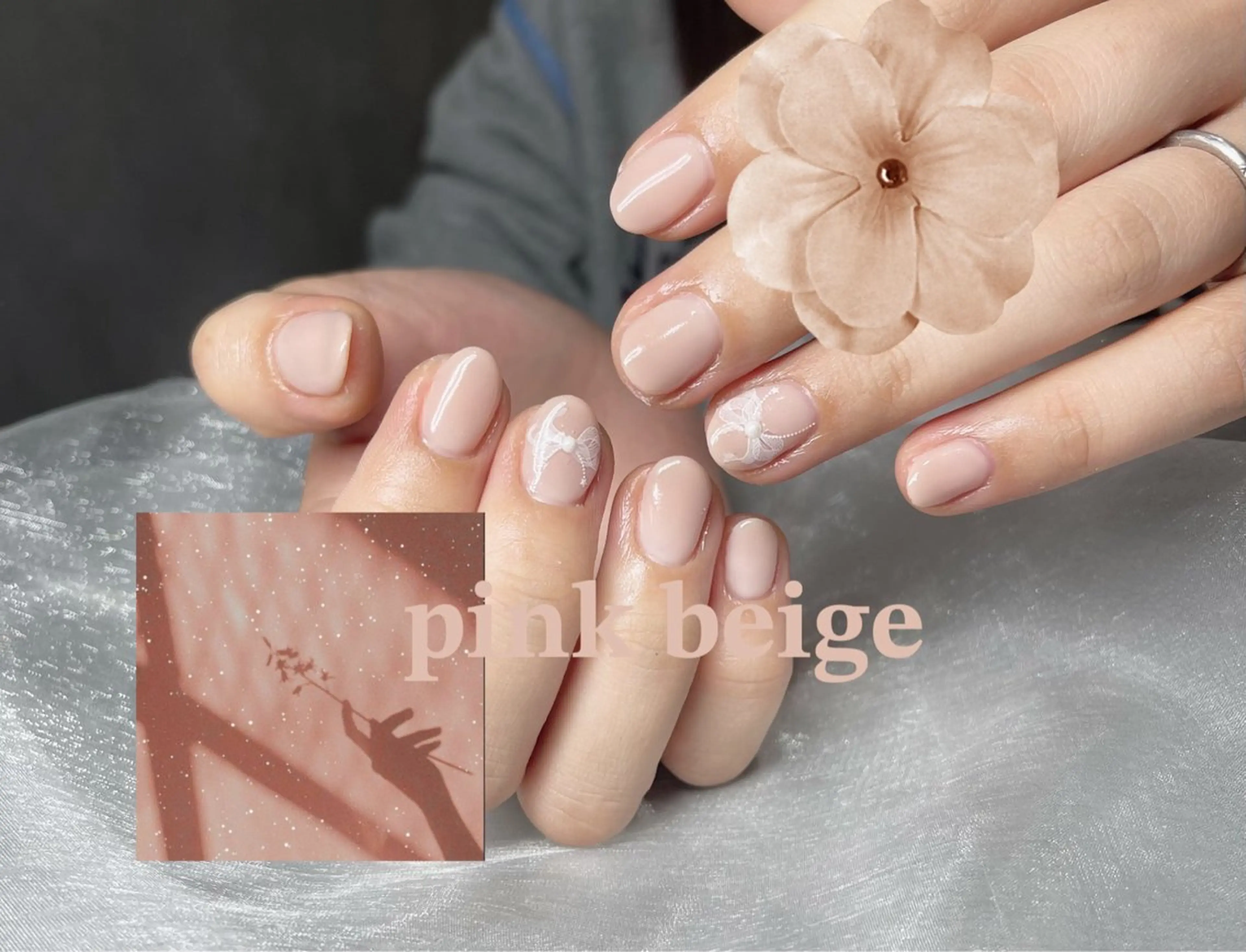 💚フットワンカラー+シールアート💚オフあり練習モデルの写真