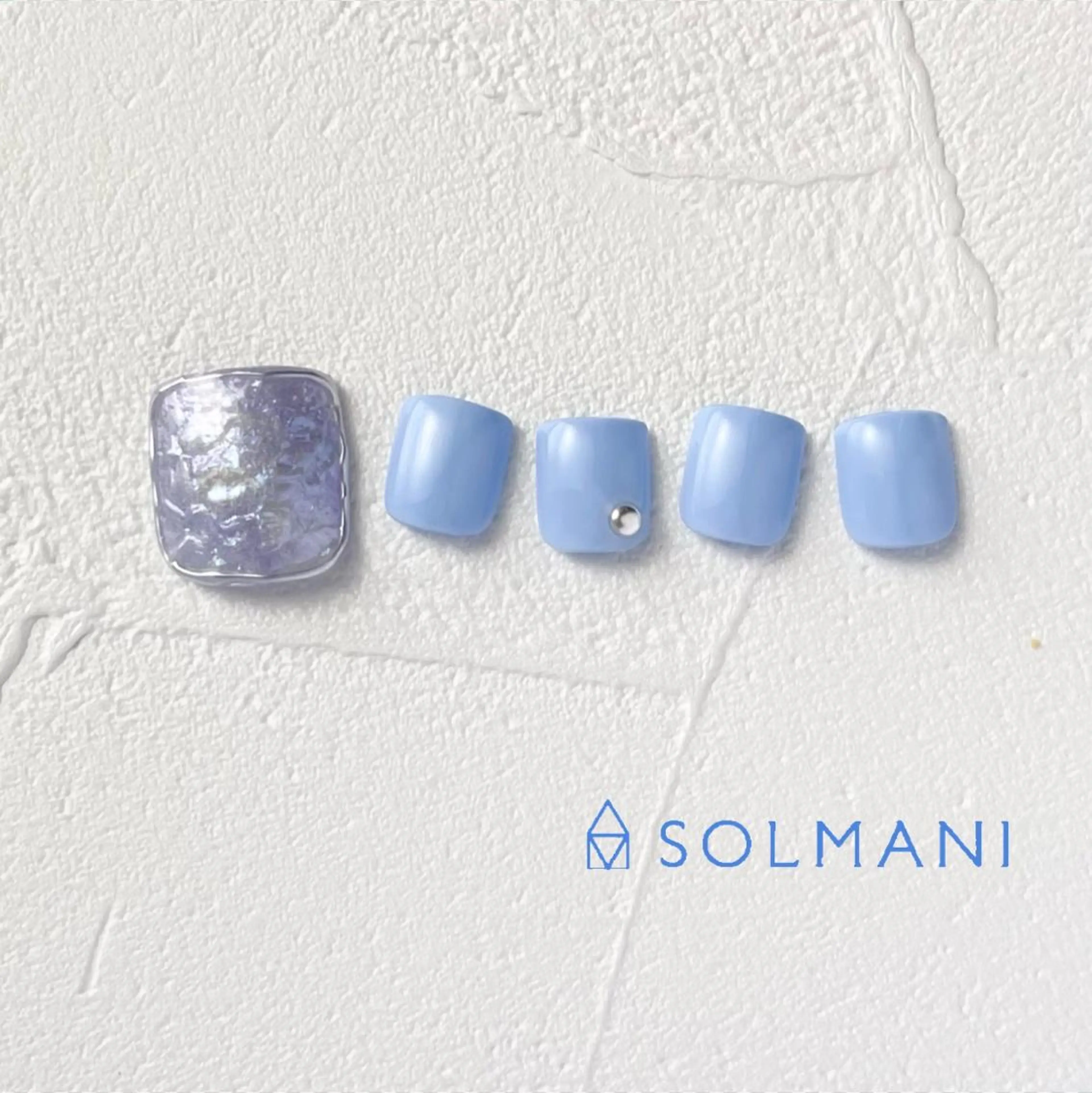 ネイル フットネイル SOLMANI 予約担当のネイルデザイン