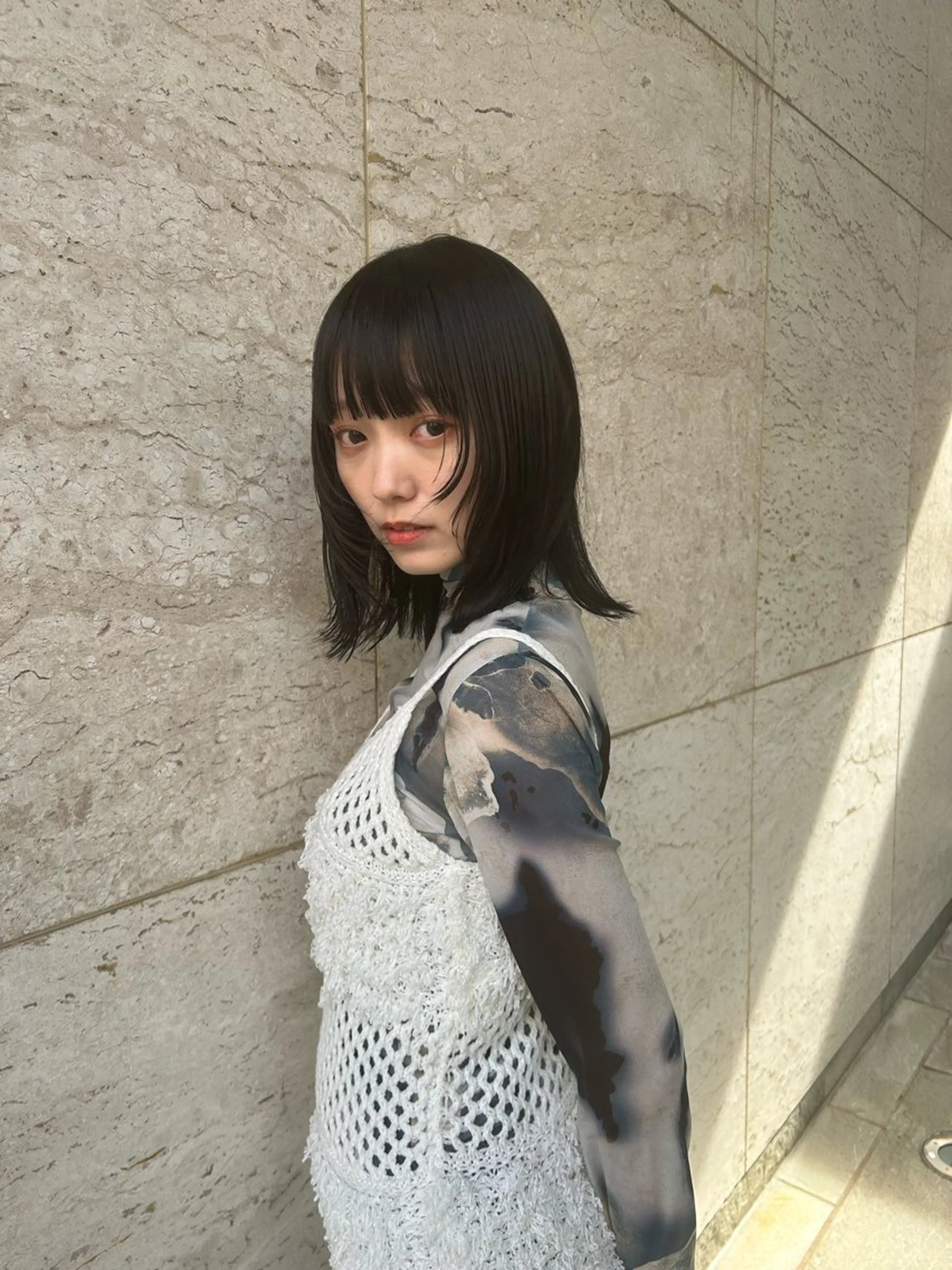 ミディアム カラー kaho🐏🦩 カットモデル募集中のヘアスタイル
