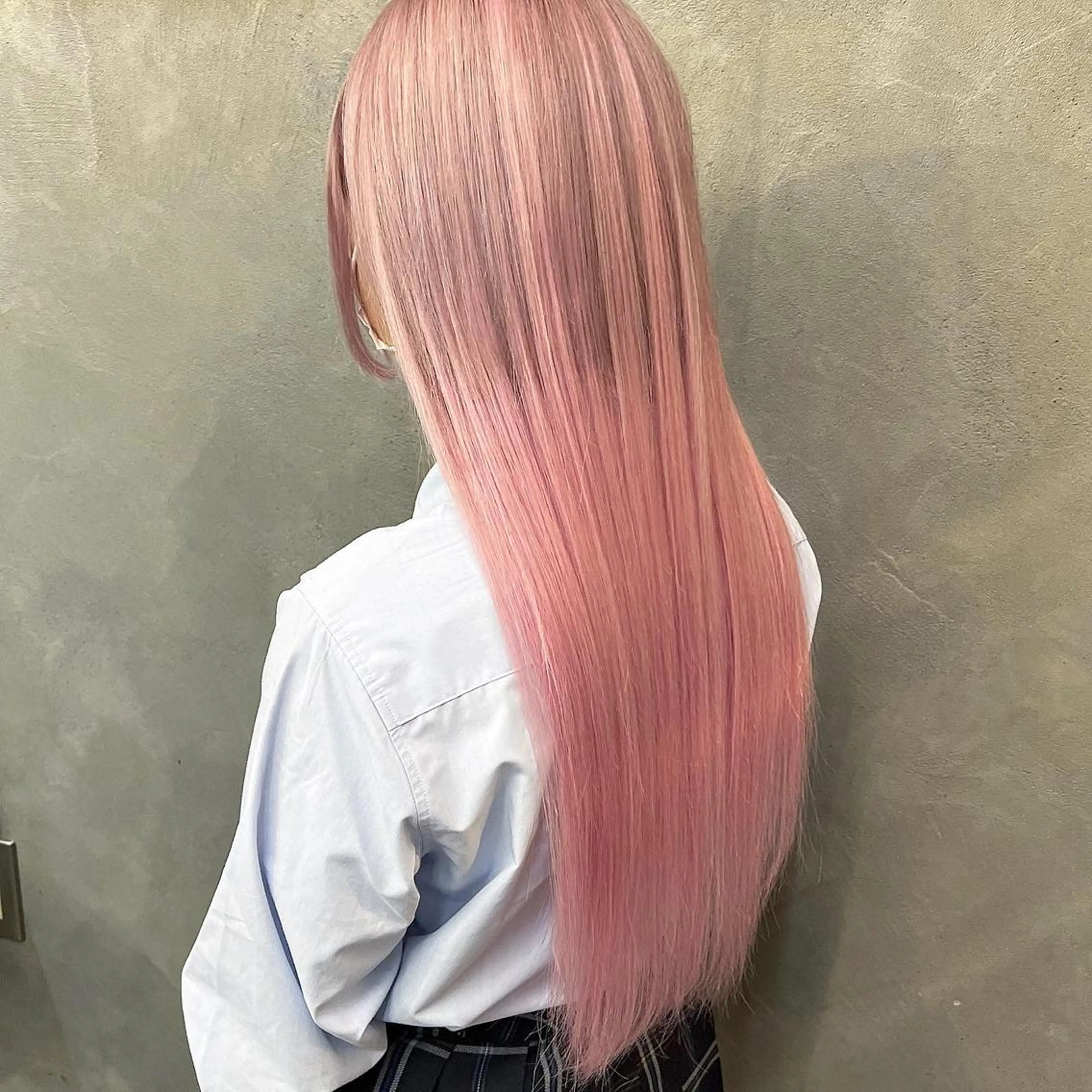 ロング ❤️🔥シールエク +カラー京❤️🔥のヘアスタイル