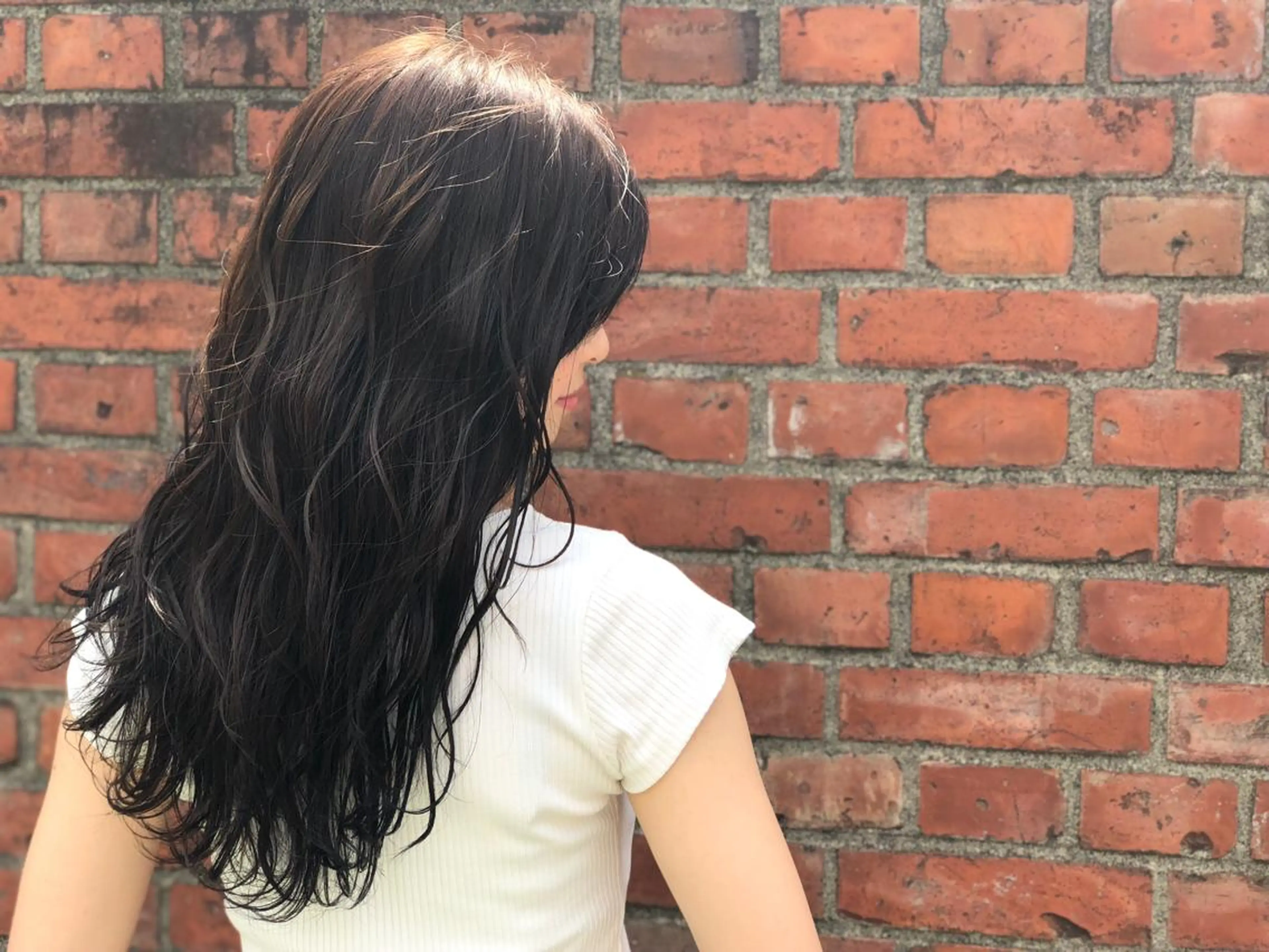 ロング カラー アッシュ カット ヘアカラー トリートメント Clay所属・及川 祐輔のヘアスタイル