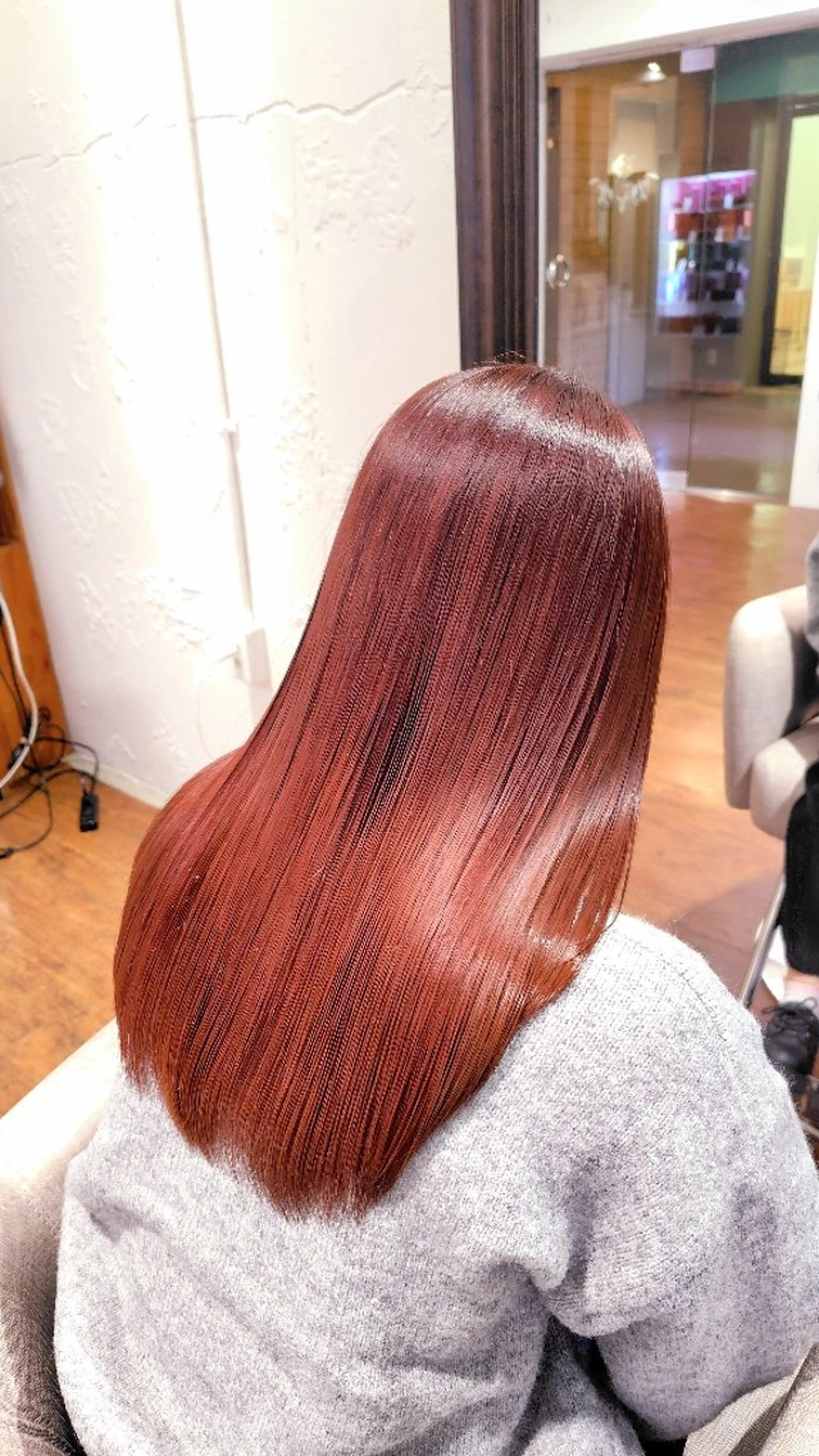 ロング ヘアカラー 小河 恵子のヘアスタイル