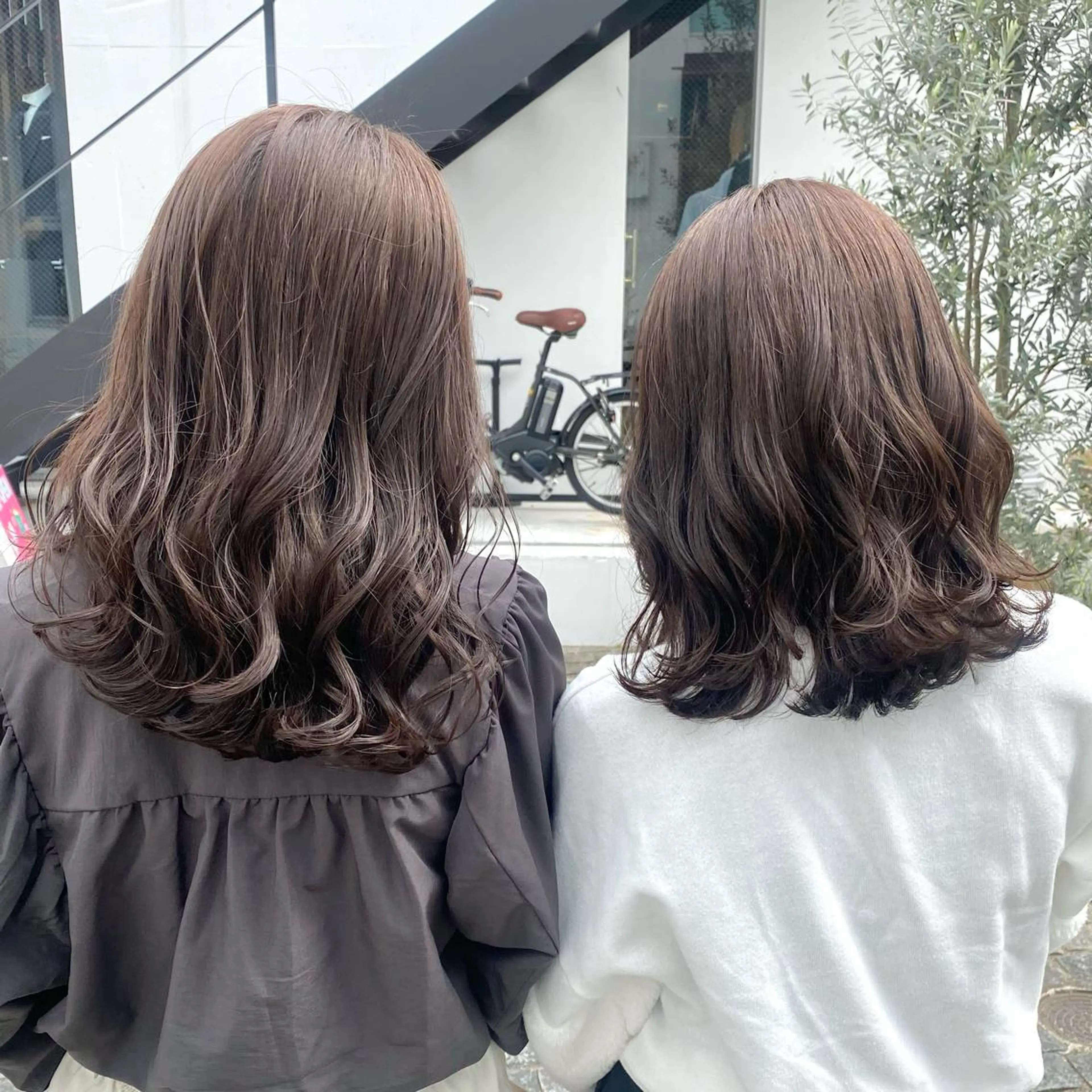 ミディアム 佐藤史哉* 韓国レイヤー赤み除去のヘアスタイル