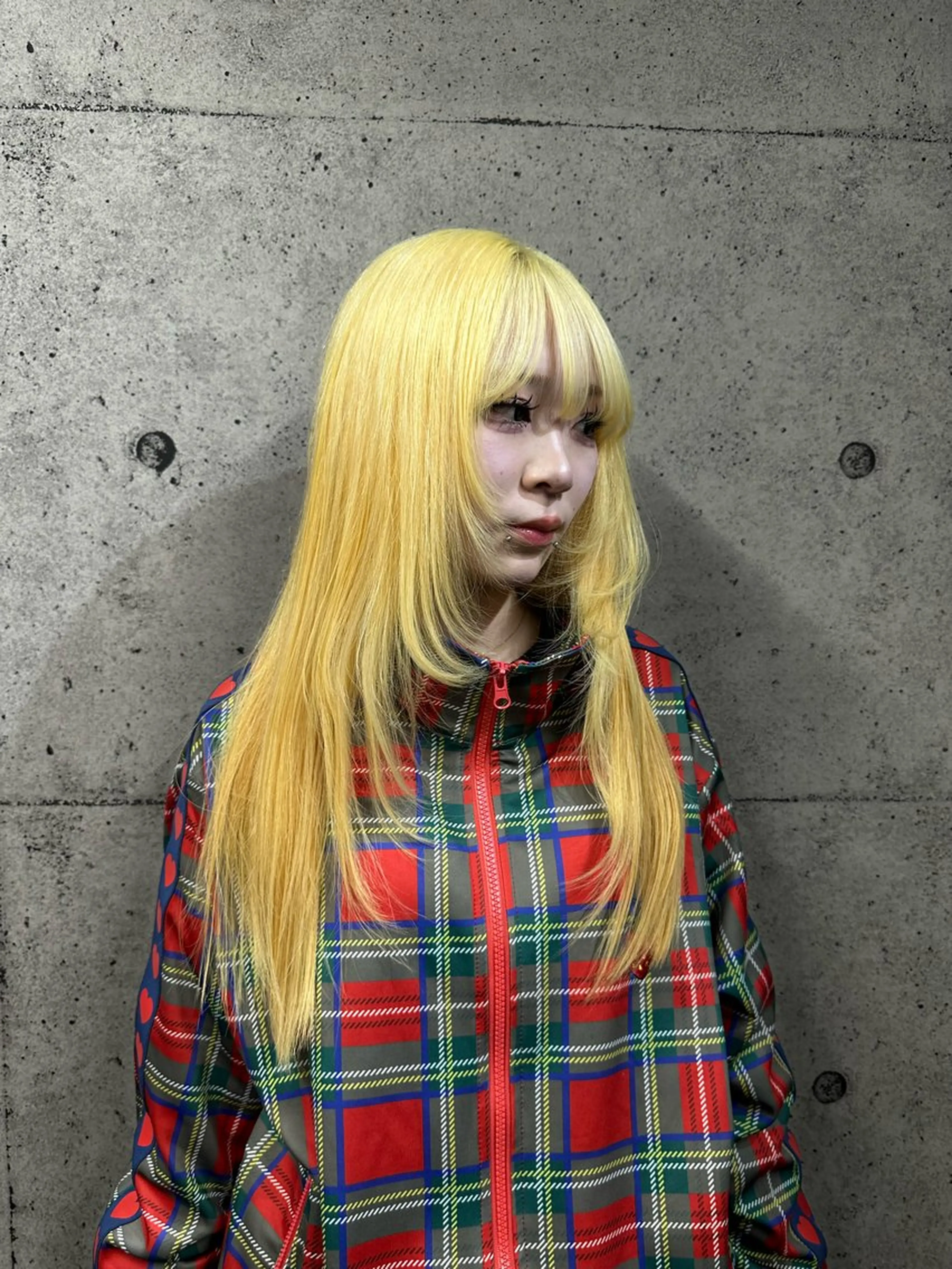 セミロング カラー ヘアカラー ハイトーン/ブリーチ カラー/SHOGOのヘアスタイル