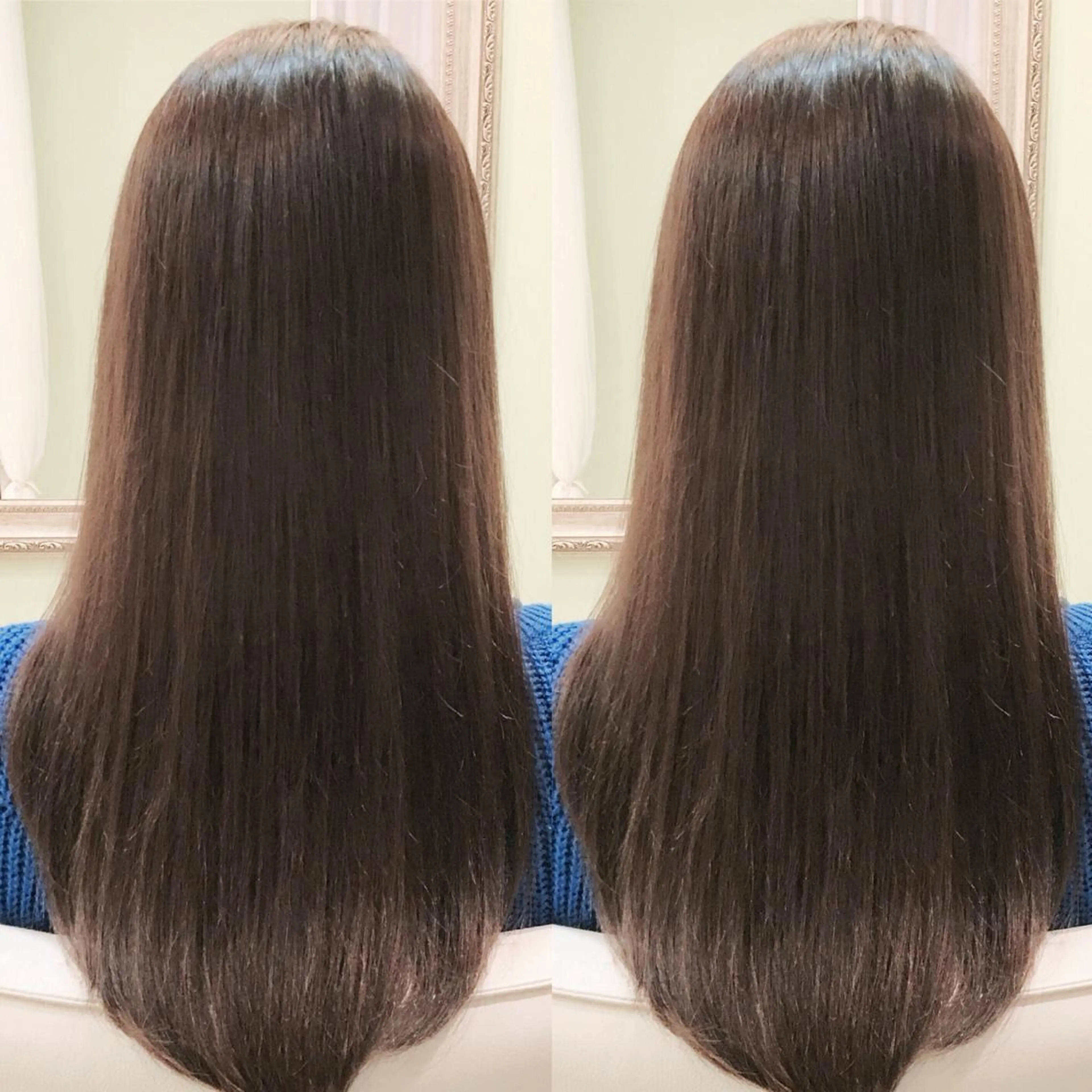 【髪質改善】カット＋透明感リタッチカラー（全体+¥1,100)＋オージュアトリートメントの写真