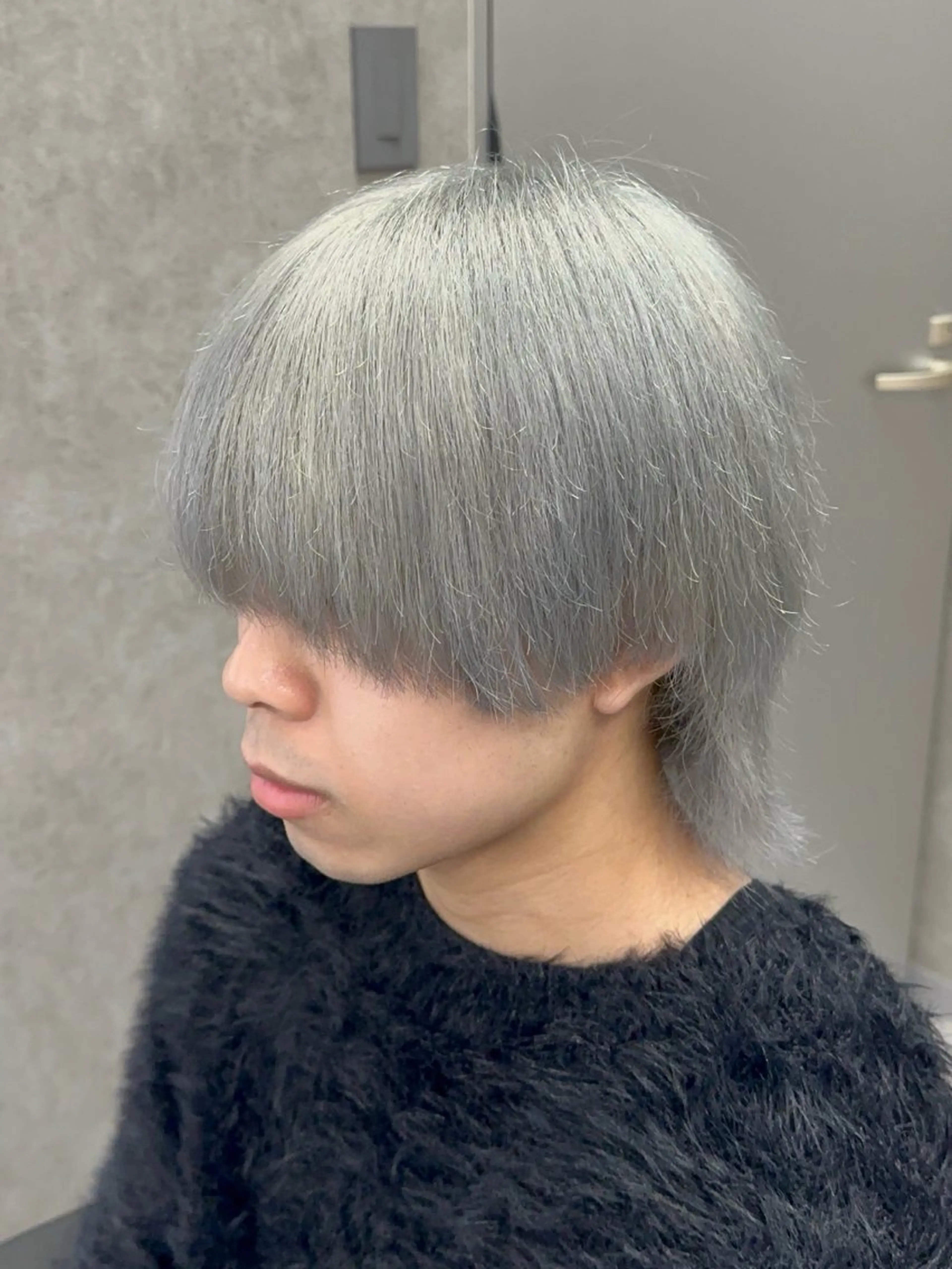 カラー パーマ メンズ メンズブリーチ ブリーチ カット ヘアカラー 札幌メンズヘア指名 No.1光👑👑のヘアスタイル