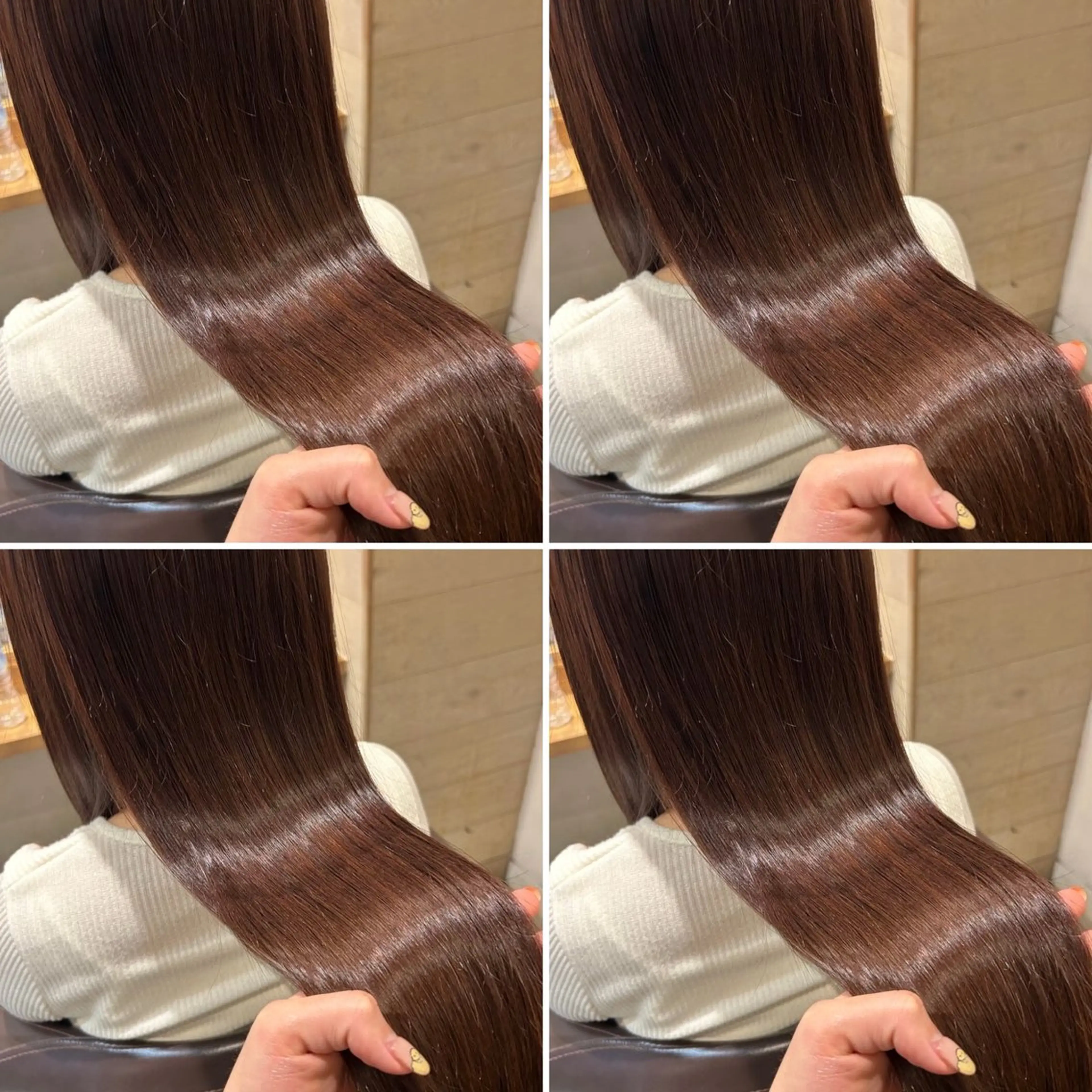 ロング カラー カット ヘアカラー トリートメント ヘアセット 艶髪・韓国ヘア特化 💎店長望月のヘアスタイル