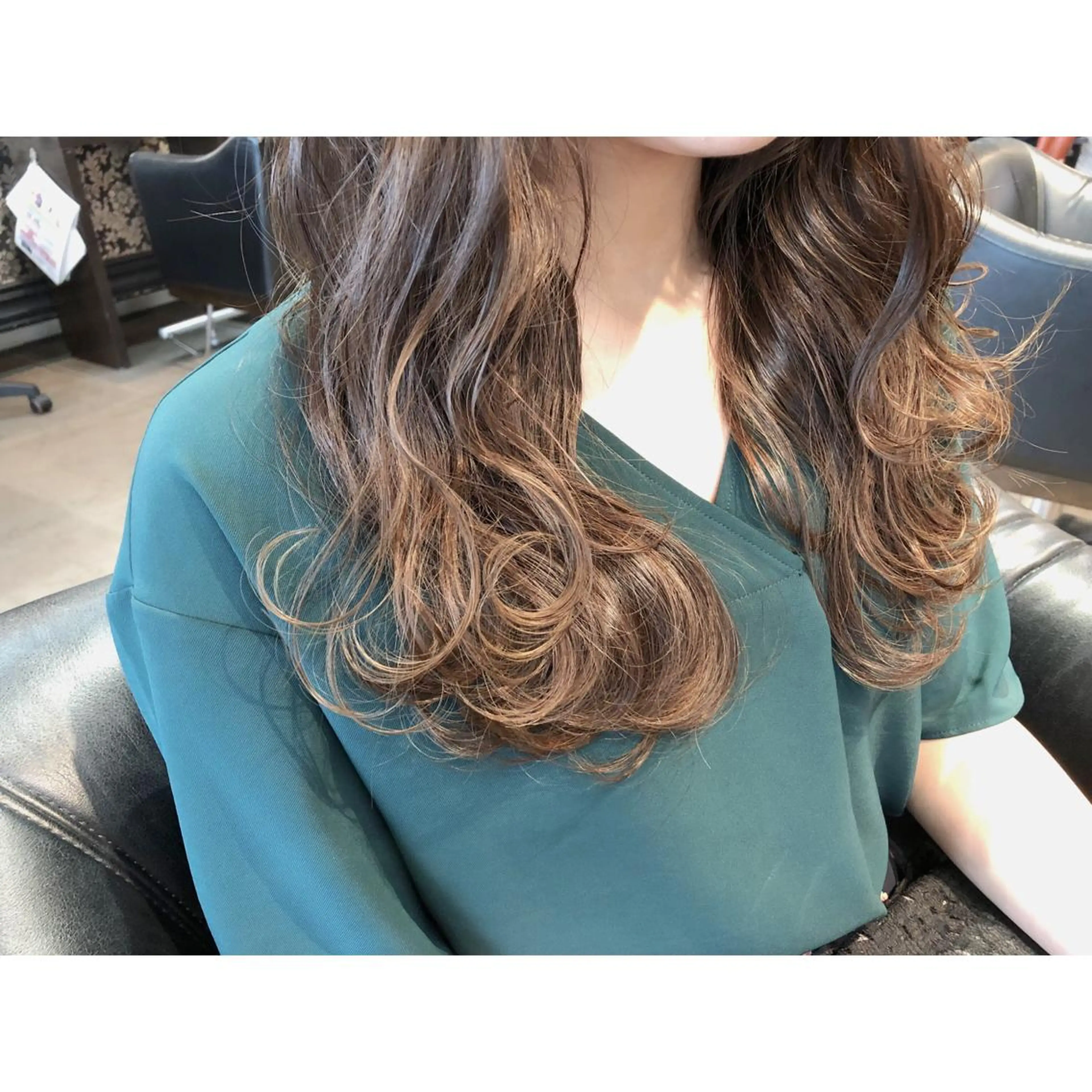 ロング カラー 心斎橋 美髪職人　近江のヘアスタイル