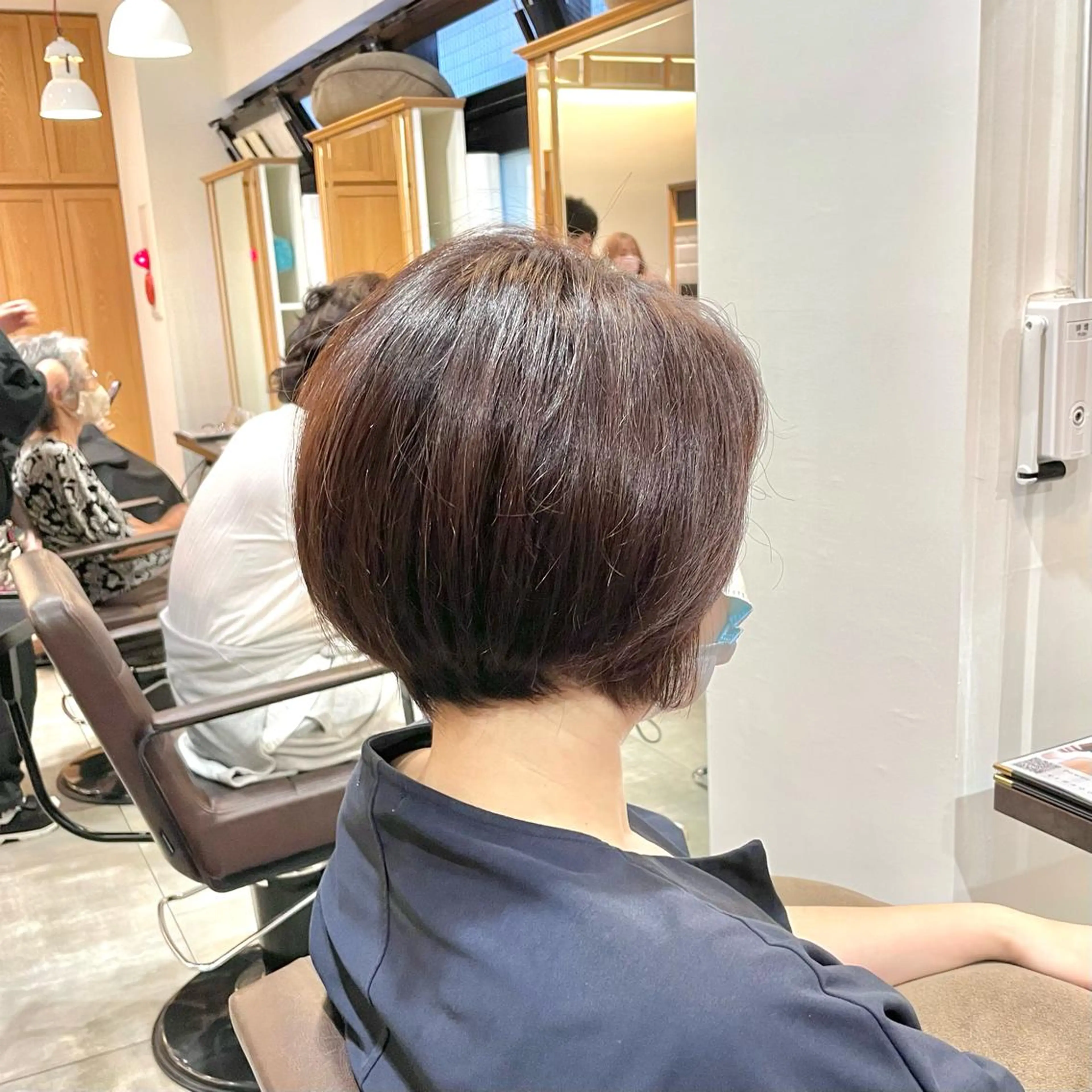 ショート カラー カット ヘアカラー トリートメント 中村 研介のヘアスタイル
