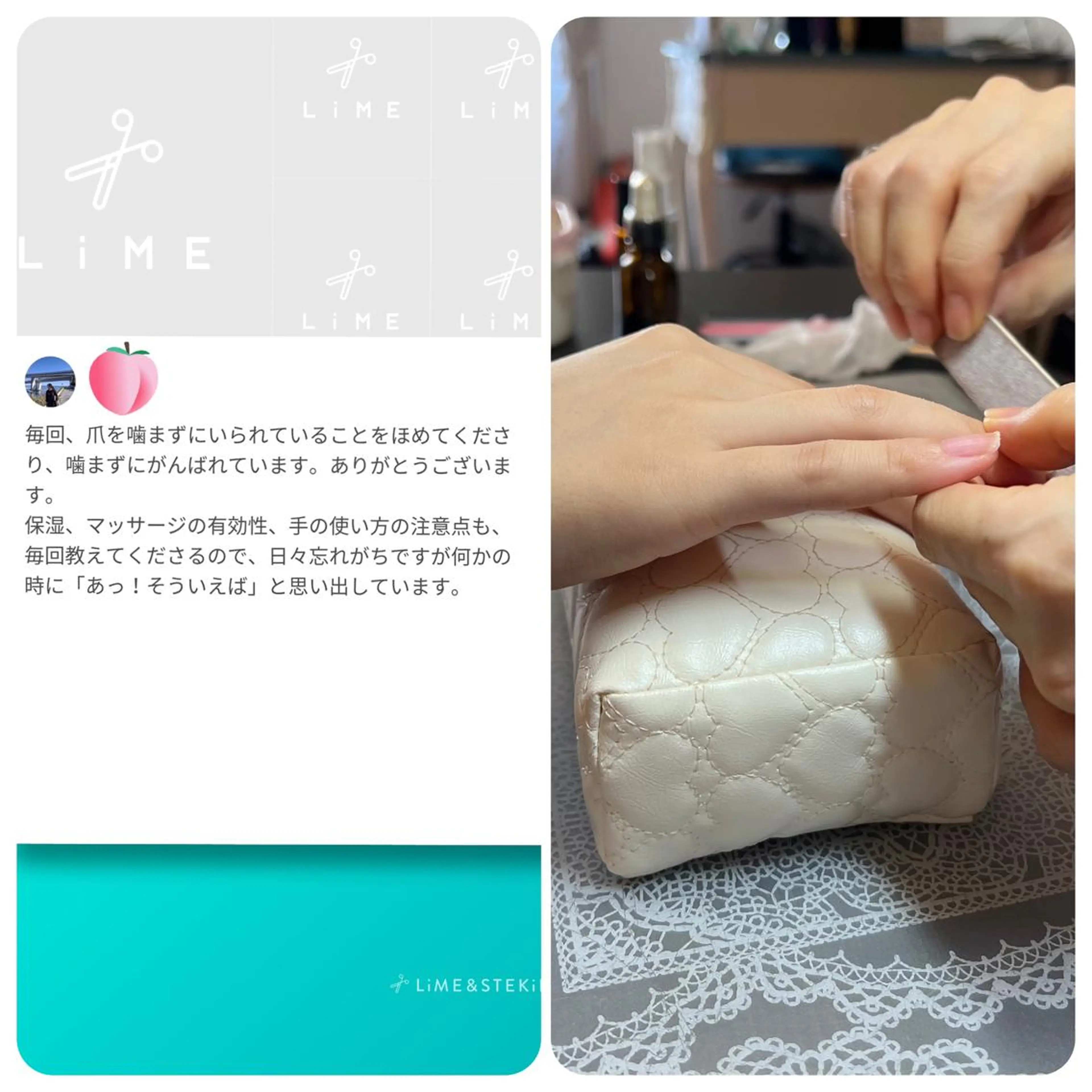 メンズ ネイル ハンドケア&ネイルケア桃の木所属・ケアリスト🍀 マリユキのネイルデザイン