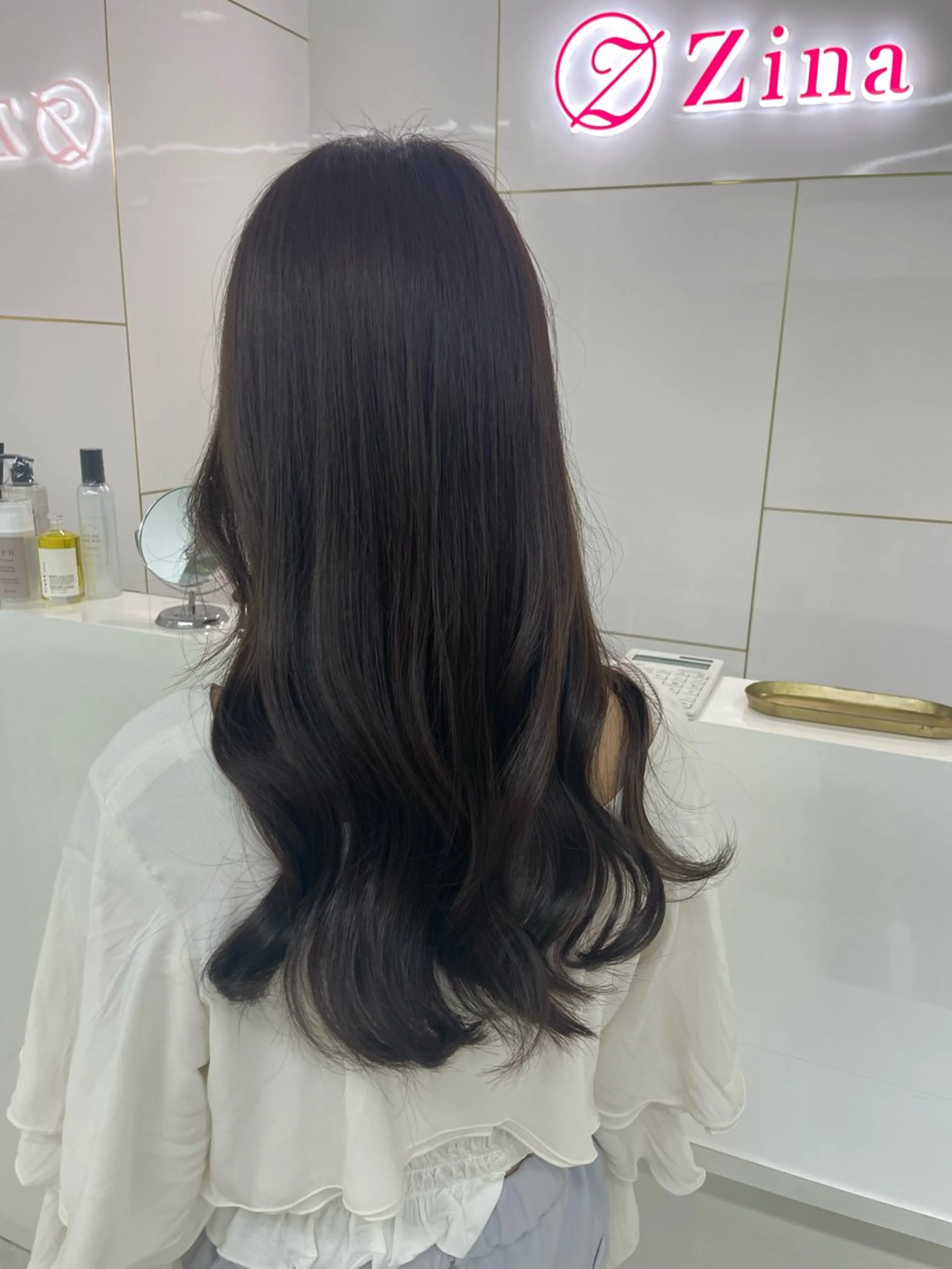 ロング カラー カット ヘアカラー トリートメント 《Zina札幌大通》 Hinanoのヘアスタイル