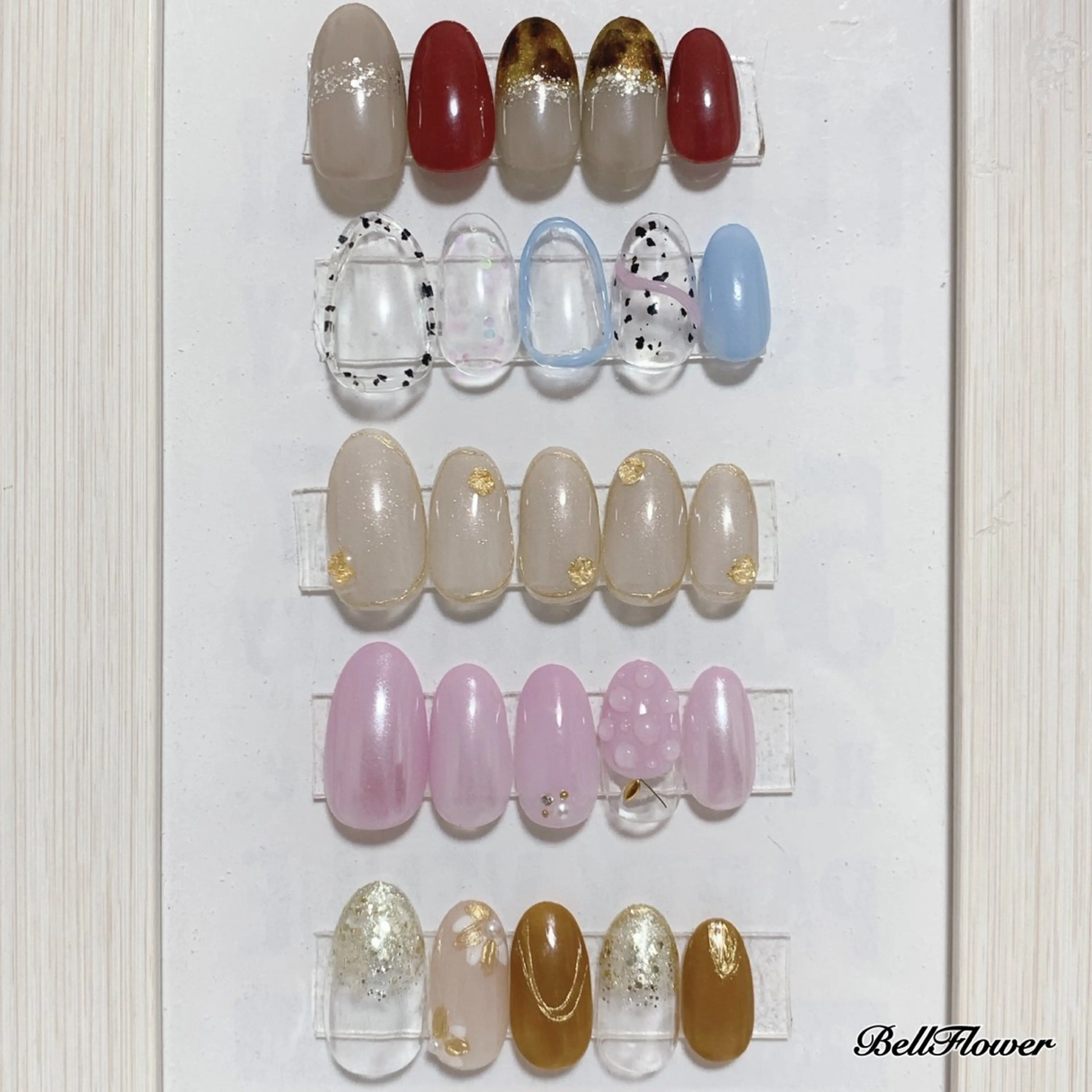 ネイル Bell Flowerのネイルデザイン