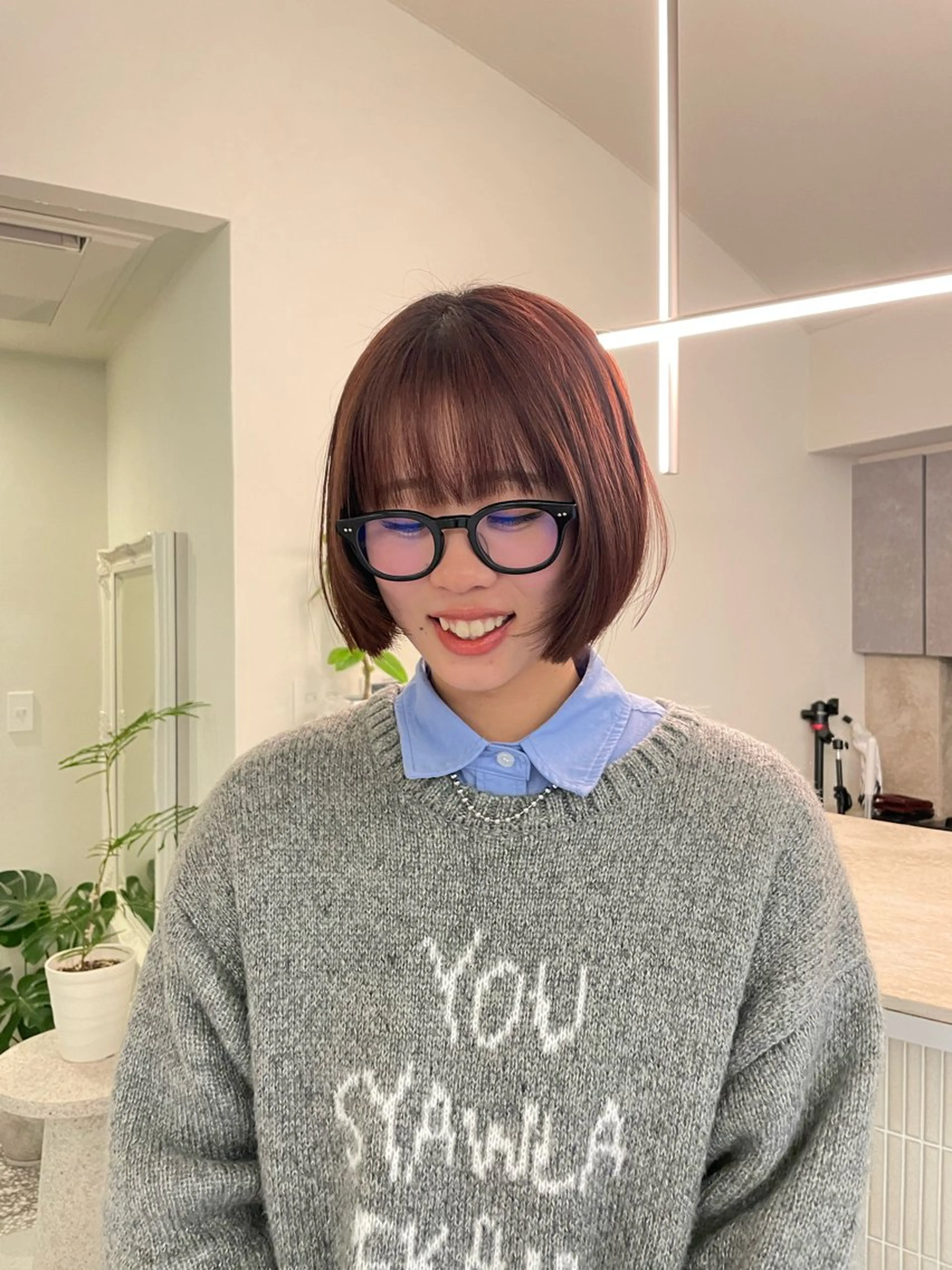 ミディアム ONZE所属・ONZE miyuのヘアスタイル