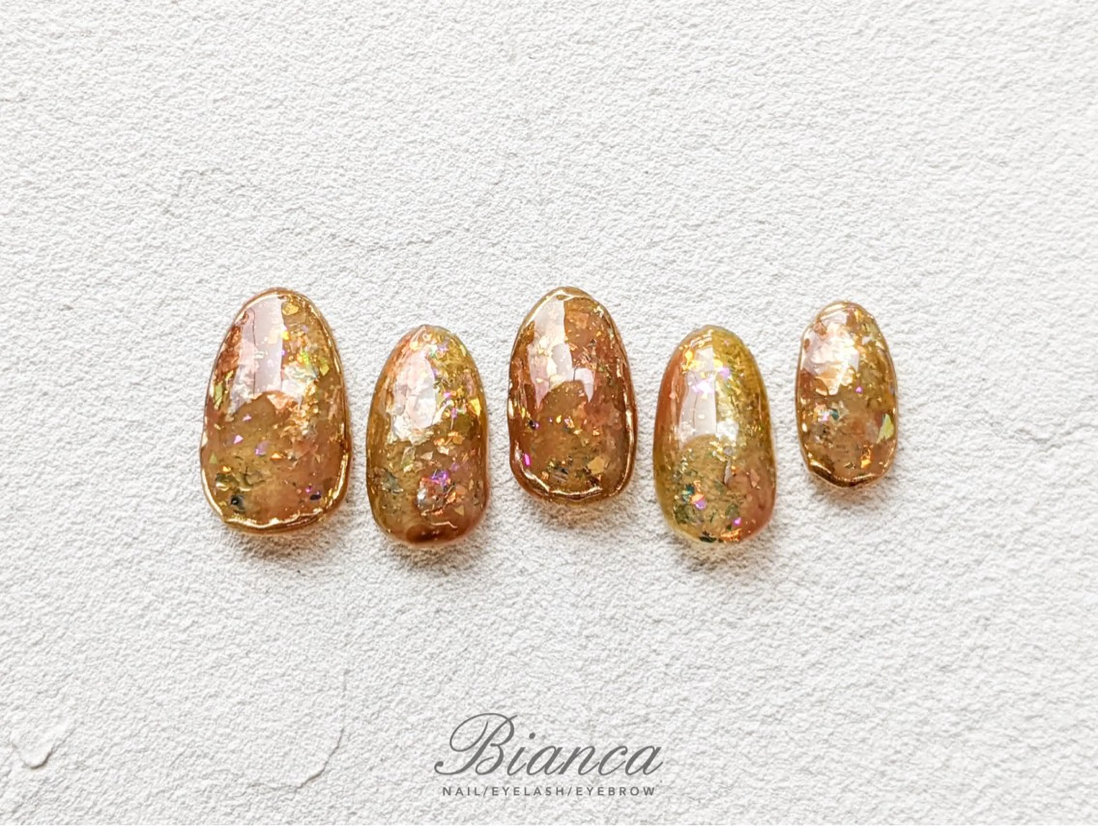 ネイル ハンドネイル Bianca栄店 みさと店長のネイルデザイン