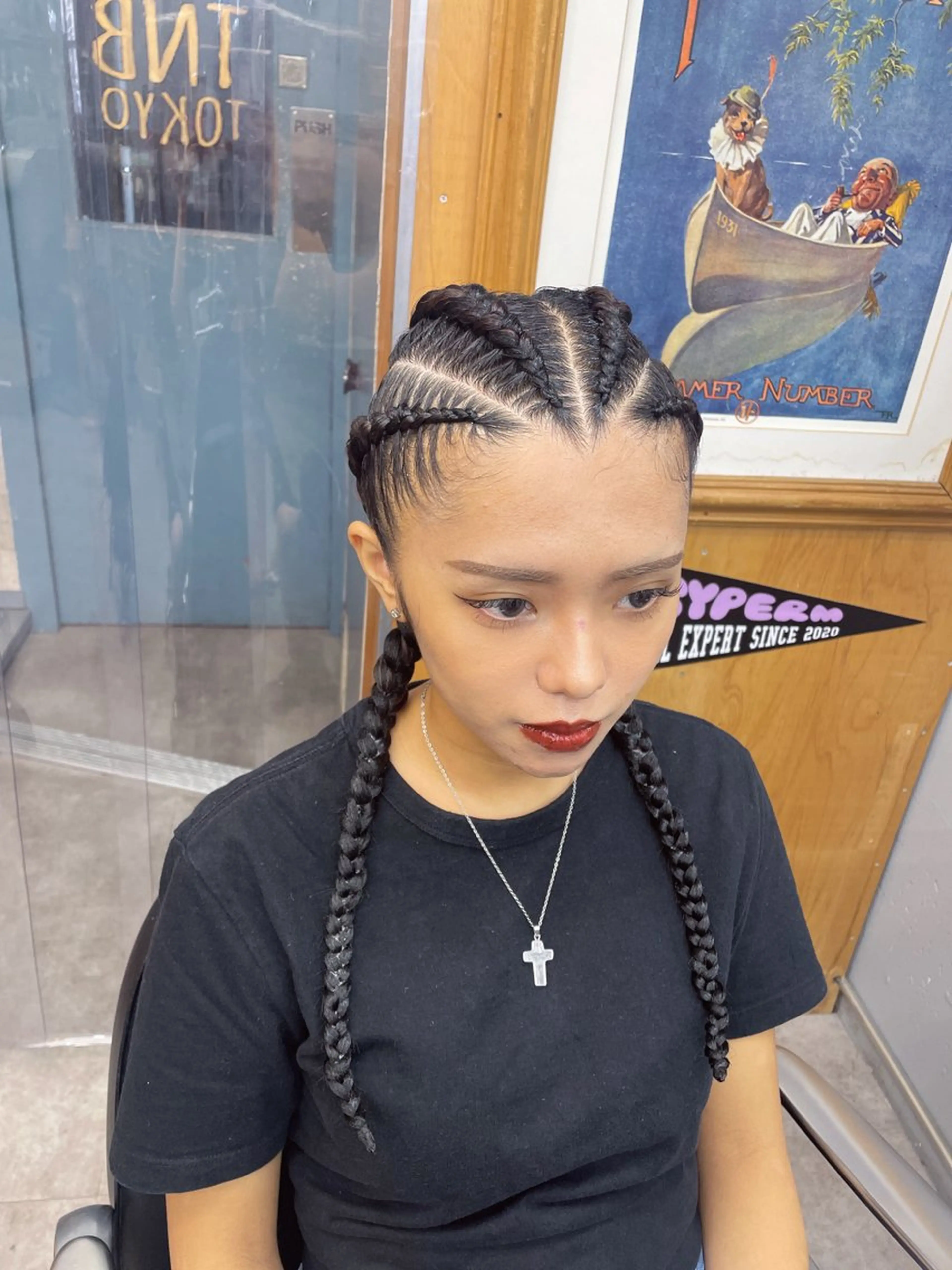 ヘアアレンジ エクステ TNB TOKYO所属・Insta 指名 No.1KURUMIのヘアスタイル