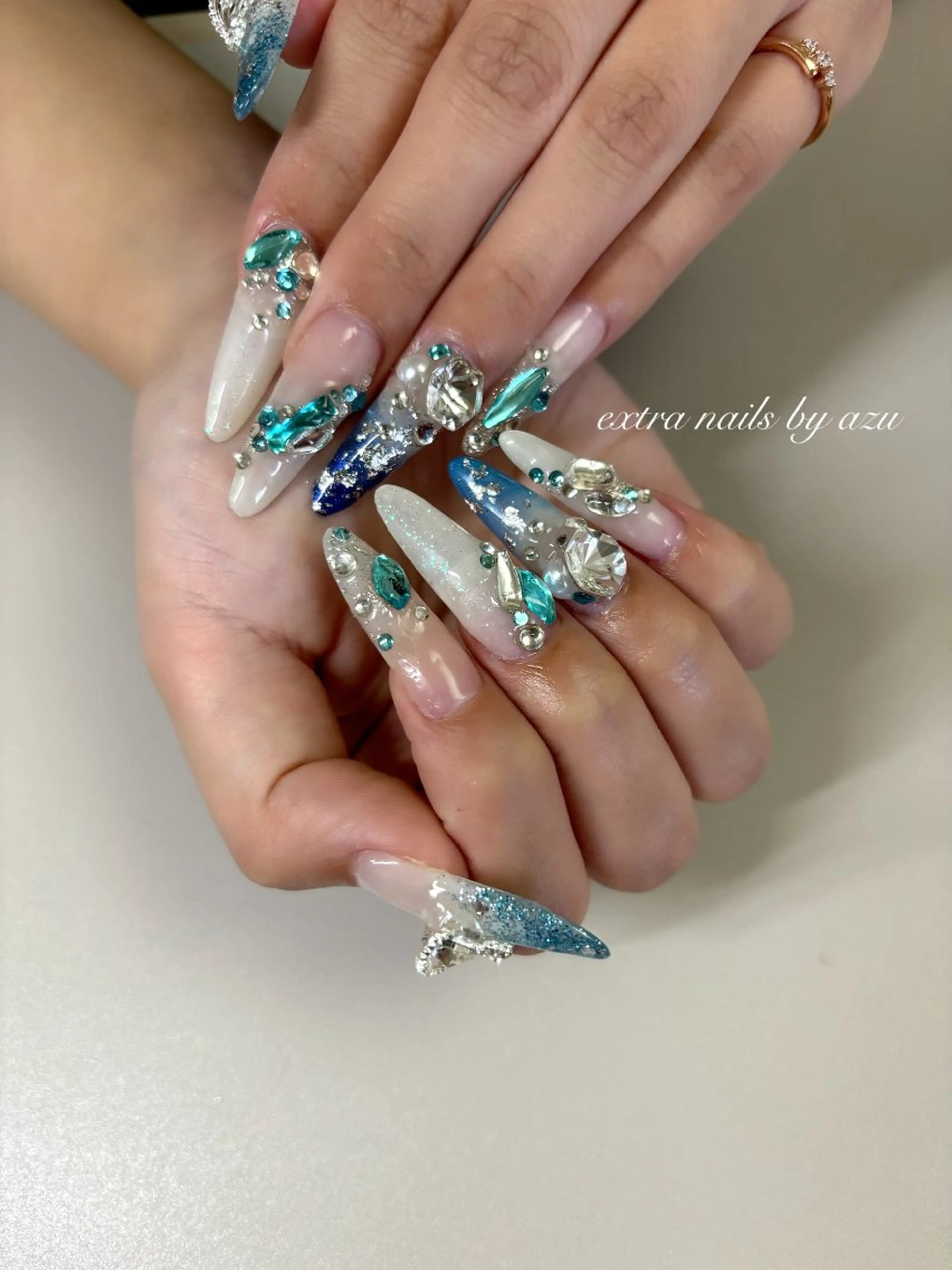 ネイル アートネイル ハンドネイル extranails ／lemellaのネイルデザイン