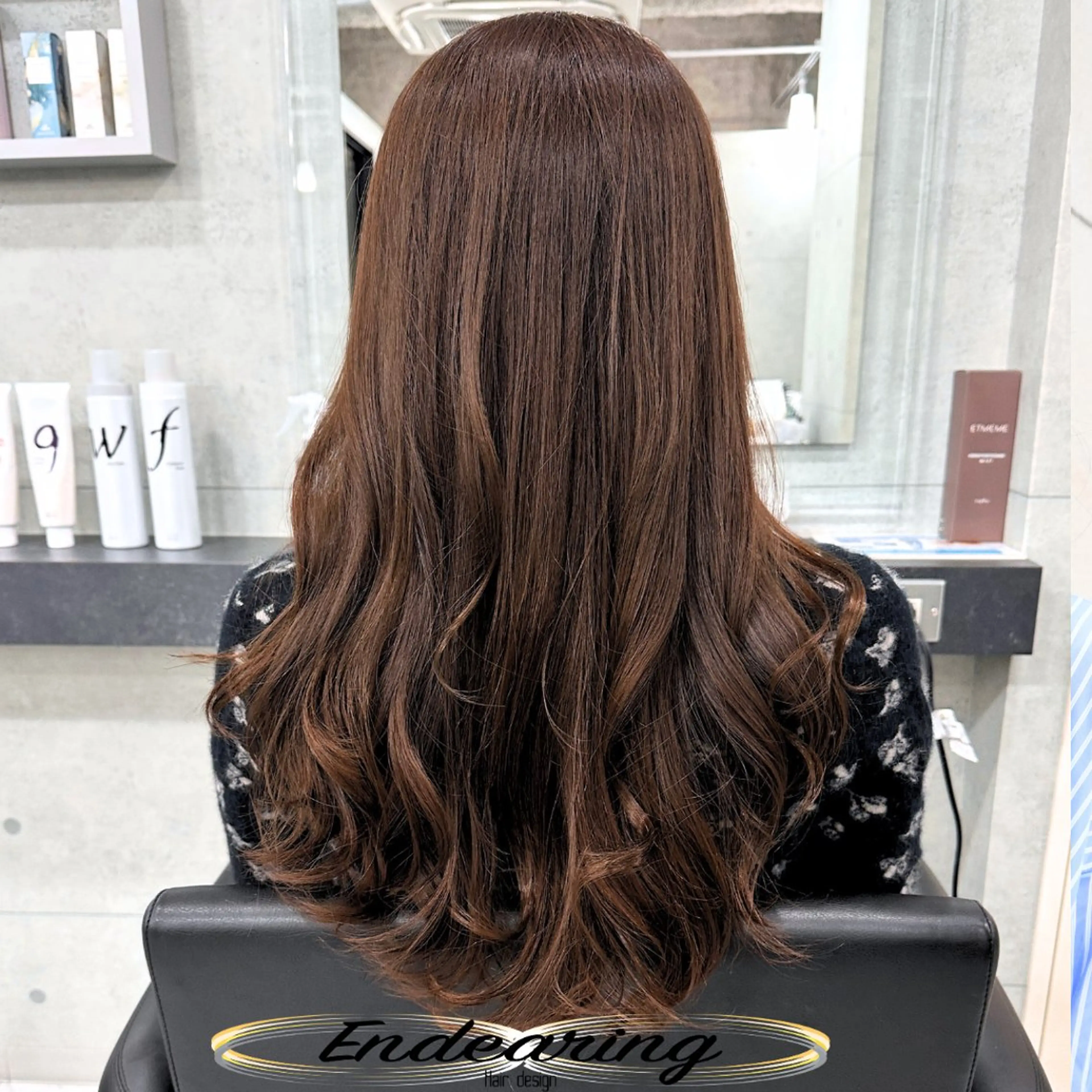 カラー ベージュカラー 透明感カラー カット ヘアカラー Endearing 銀座/レイヤーカットのヘアスタイル